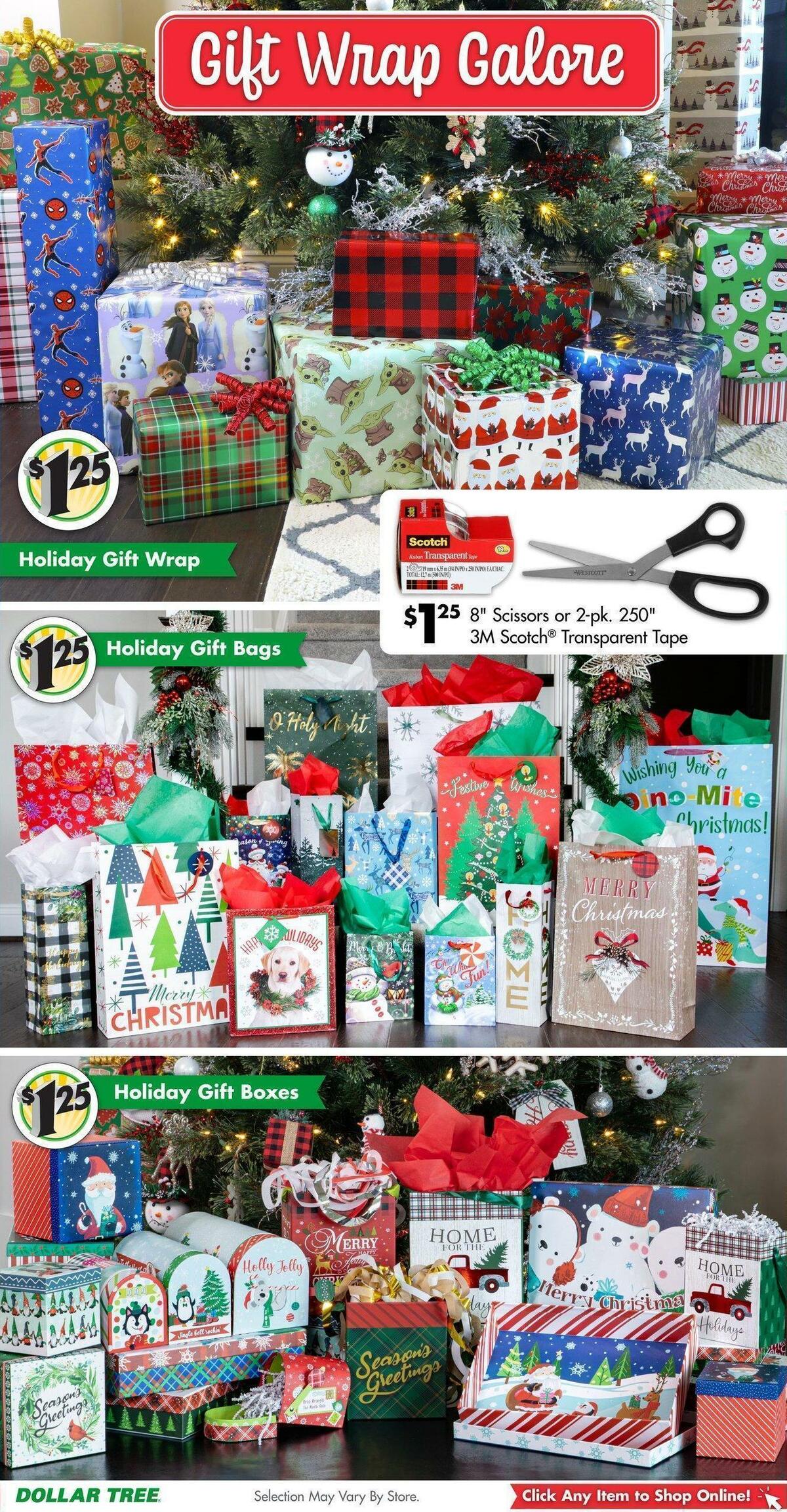 Dollar Tree Weekly Ad from November 1