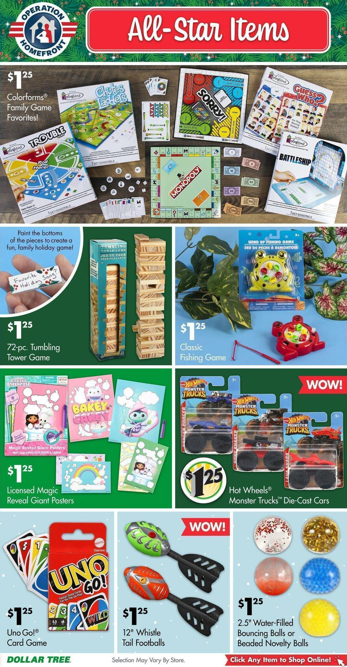 Dollar Tree Weekly Ad from November 1