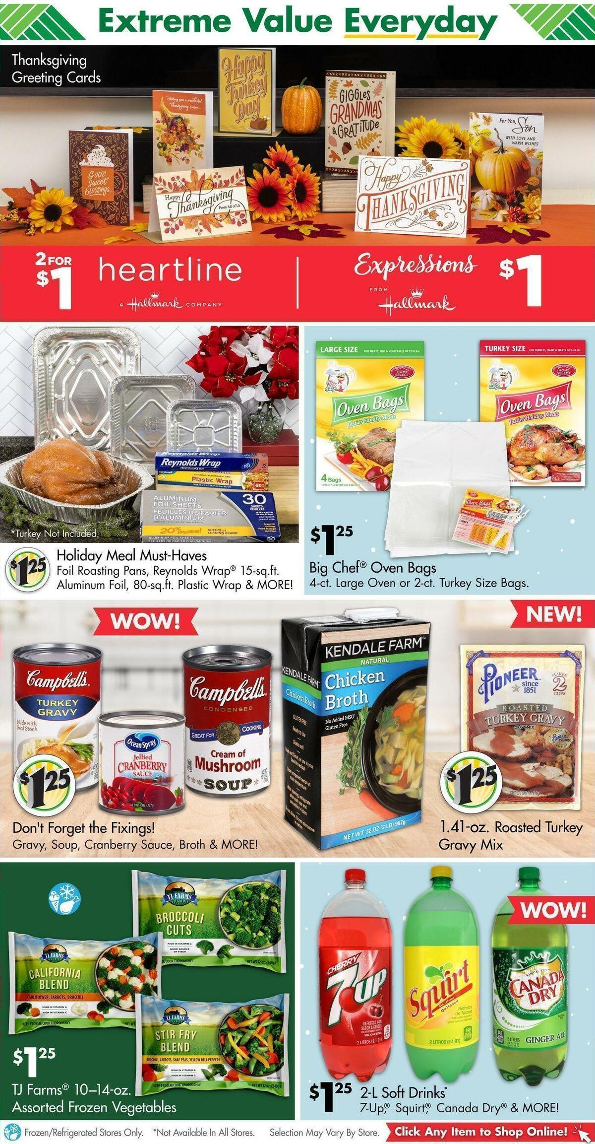 Dollar Tree Weekly Ad from November 1