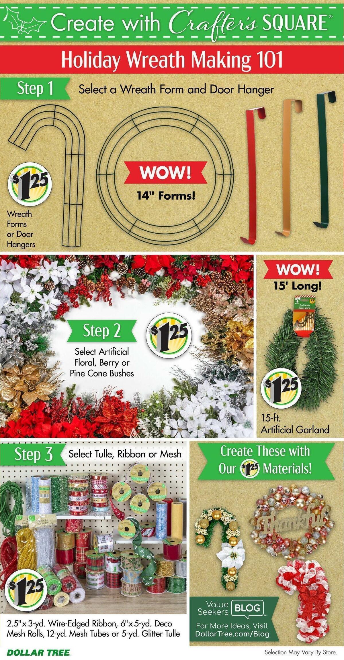 Dollar Tree Weekly Ad from November 13