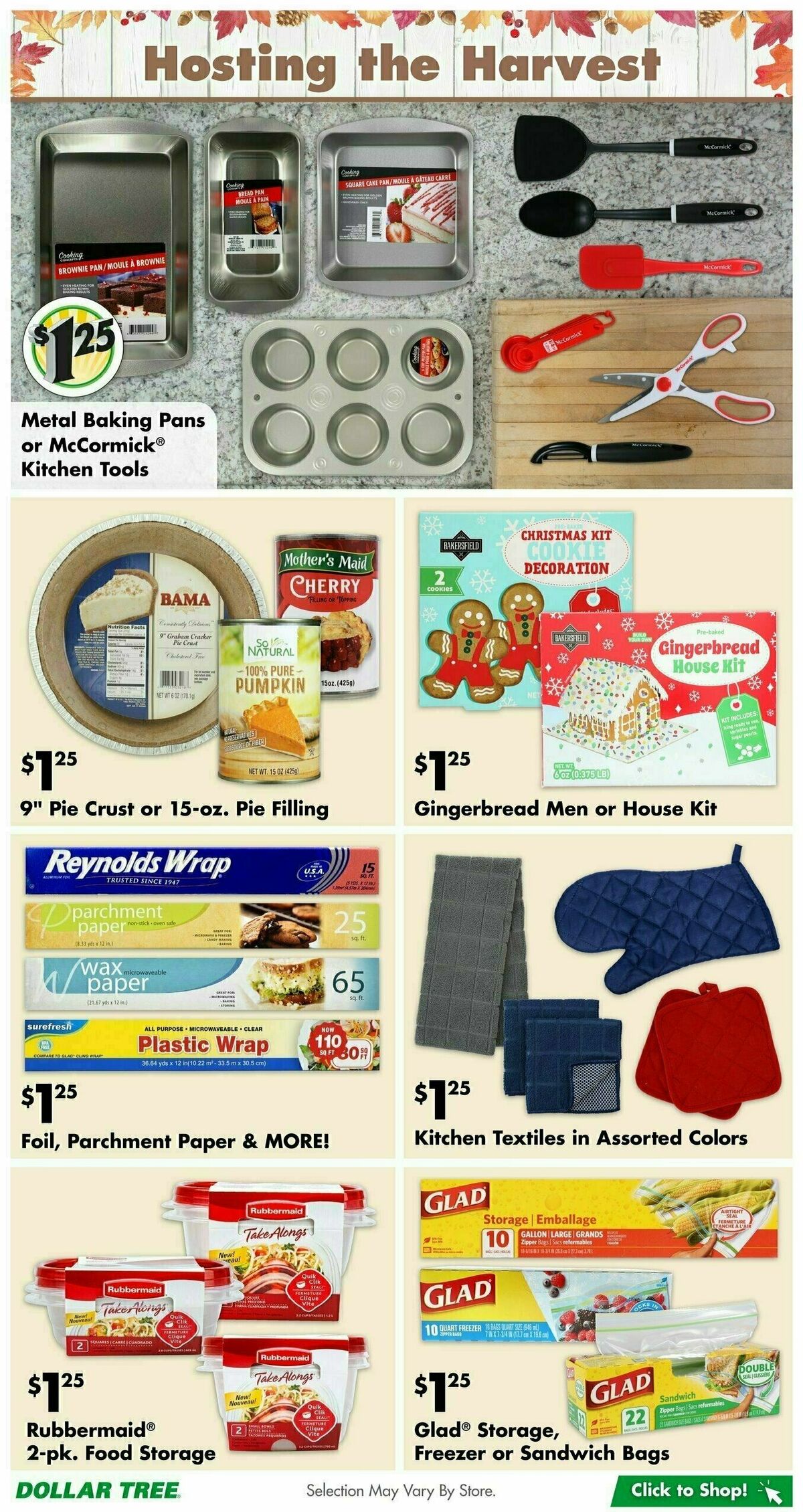 Dollar Tree Weekly Ad from November 12