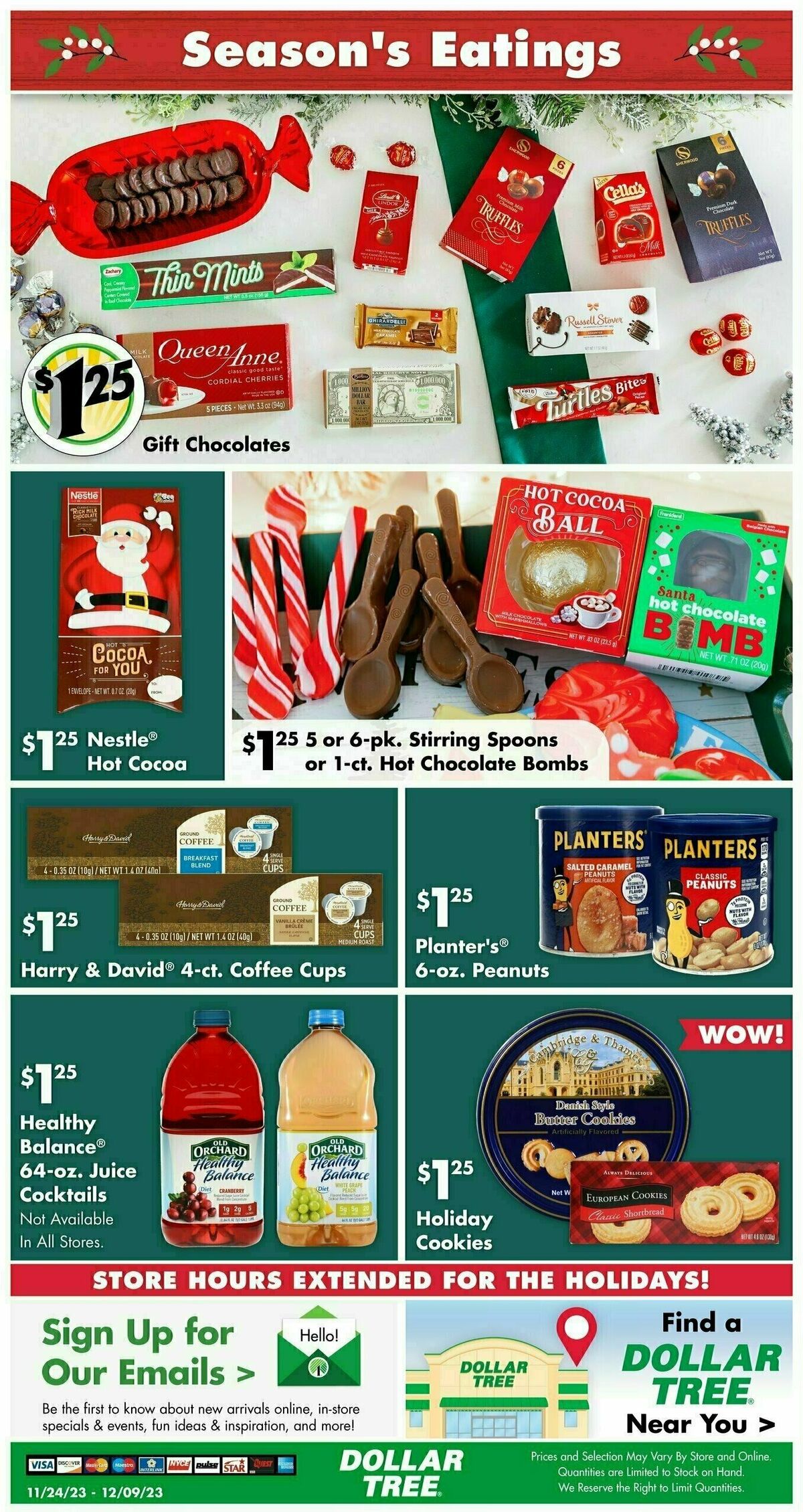 Dollar Tree Weekly Ad from November 24