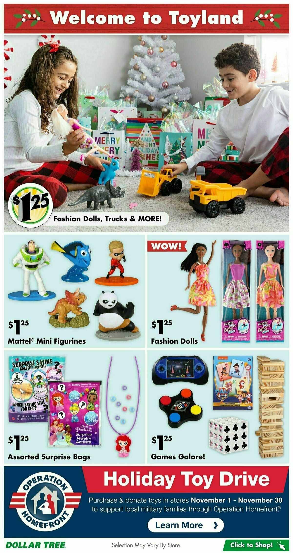 Dollar Tree Weekly Ad from November 24