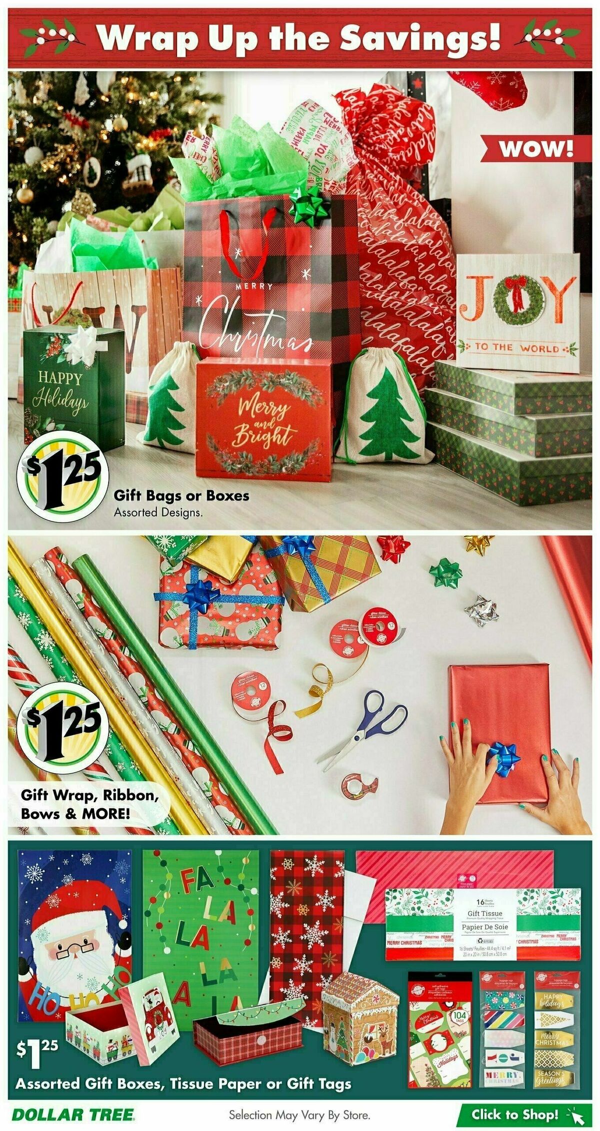 Dollar Tree Weekly Ad from November 24