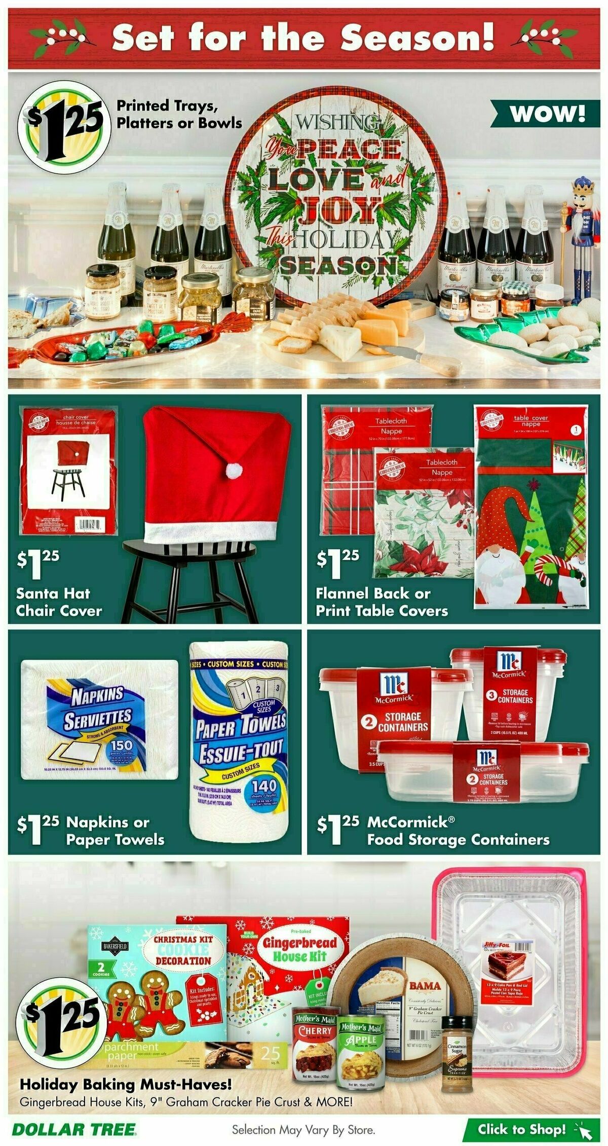 Dollar Tree Weekly Ad from November 24