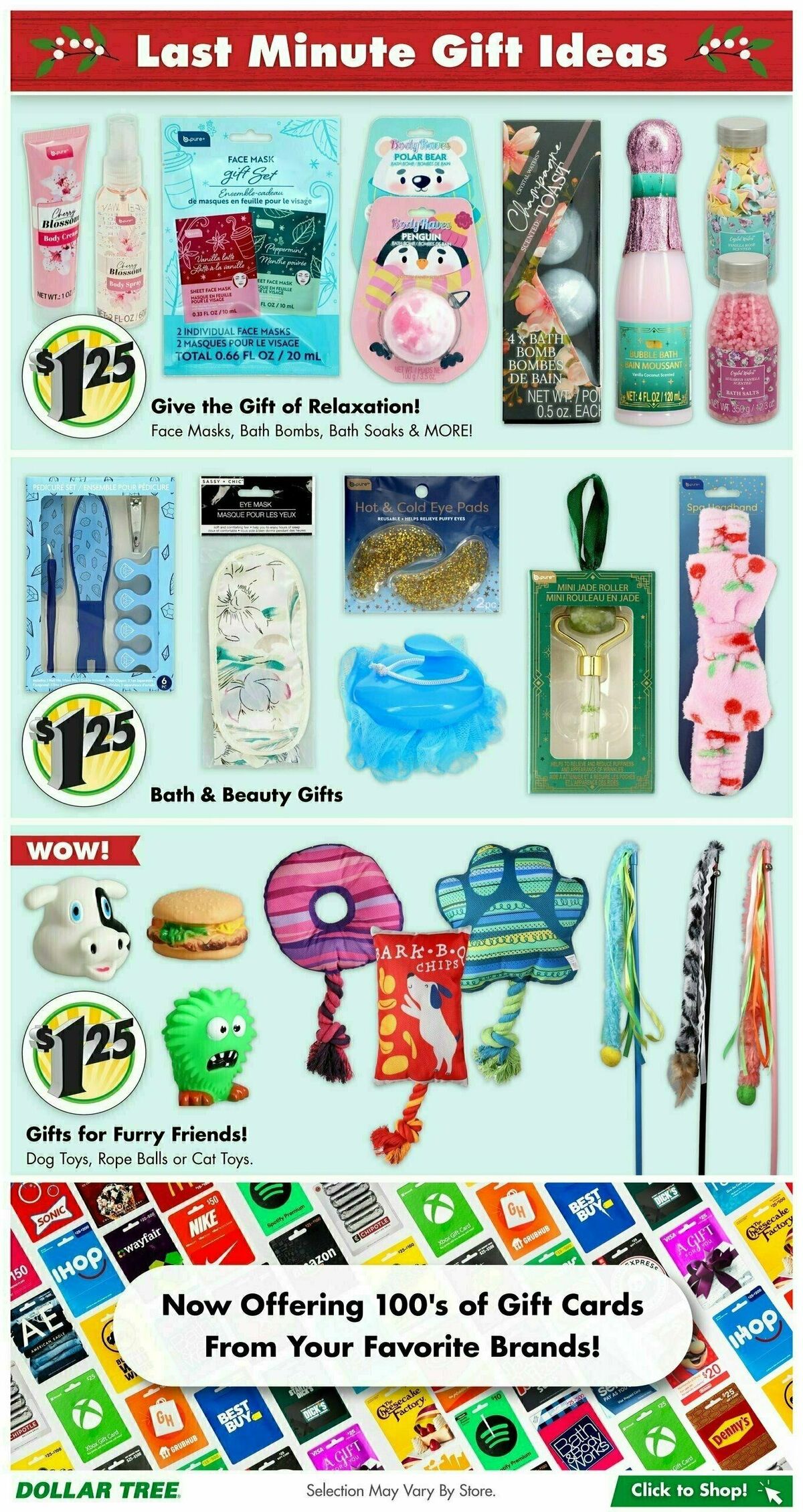 Dollar Tree Weekly Ad from December 10