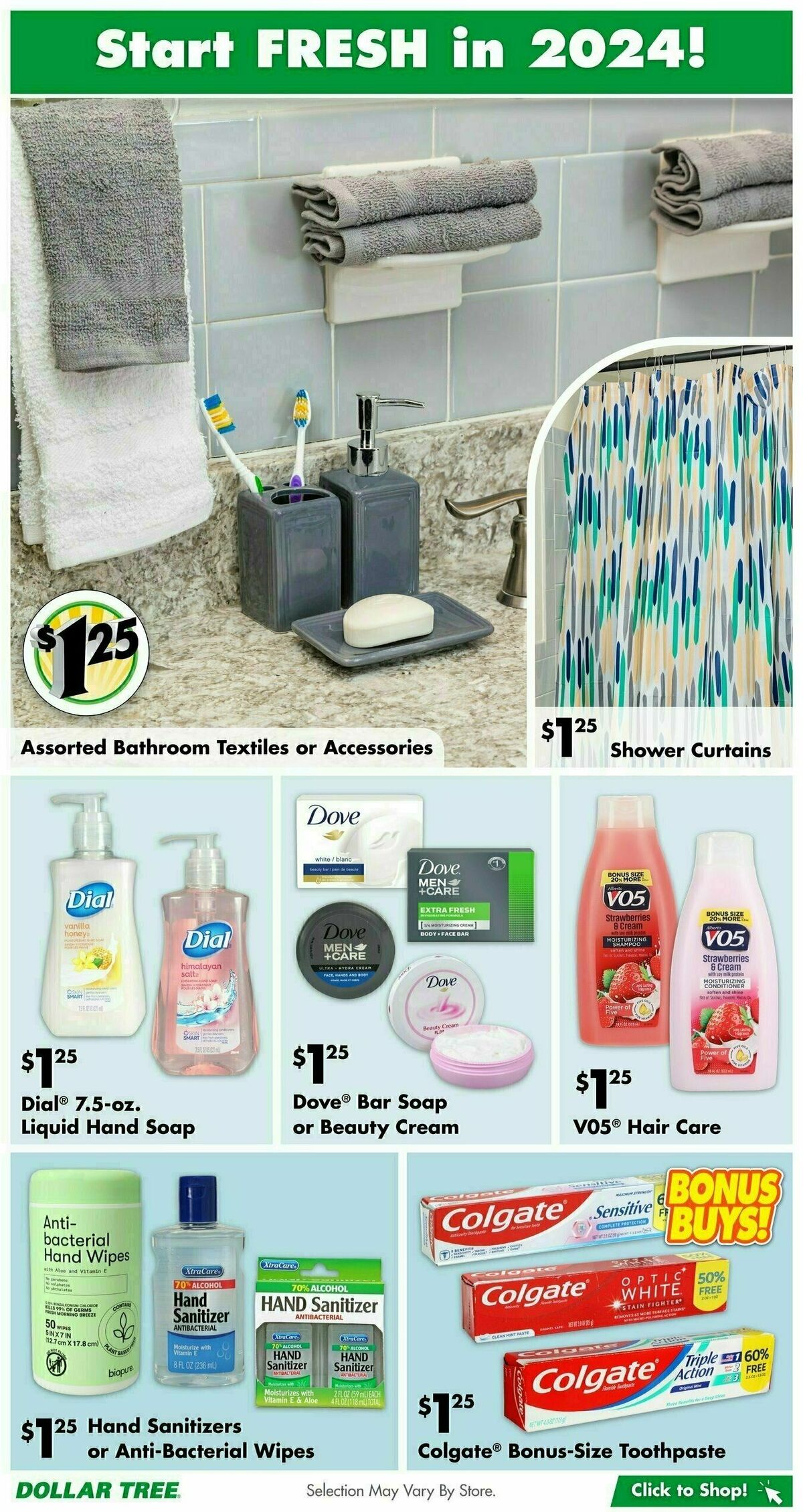 Dollar Tree Weekly Ad from December 26