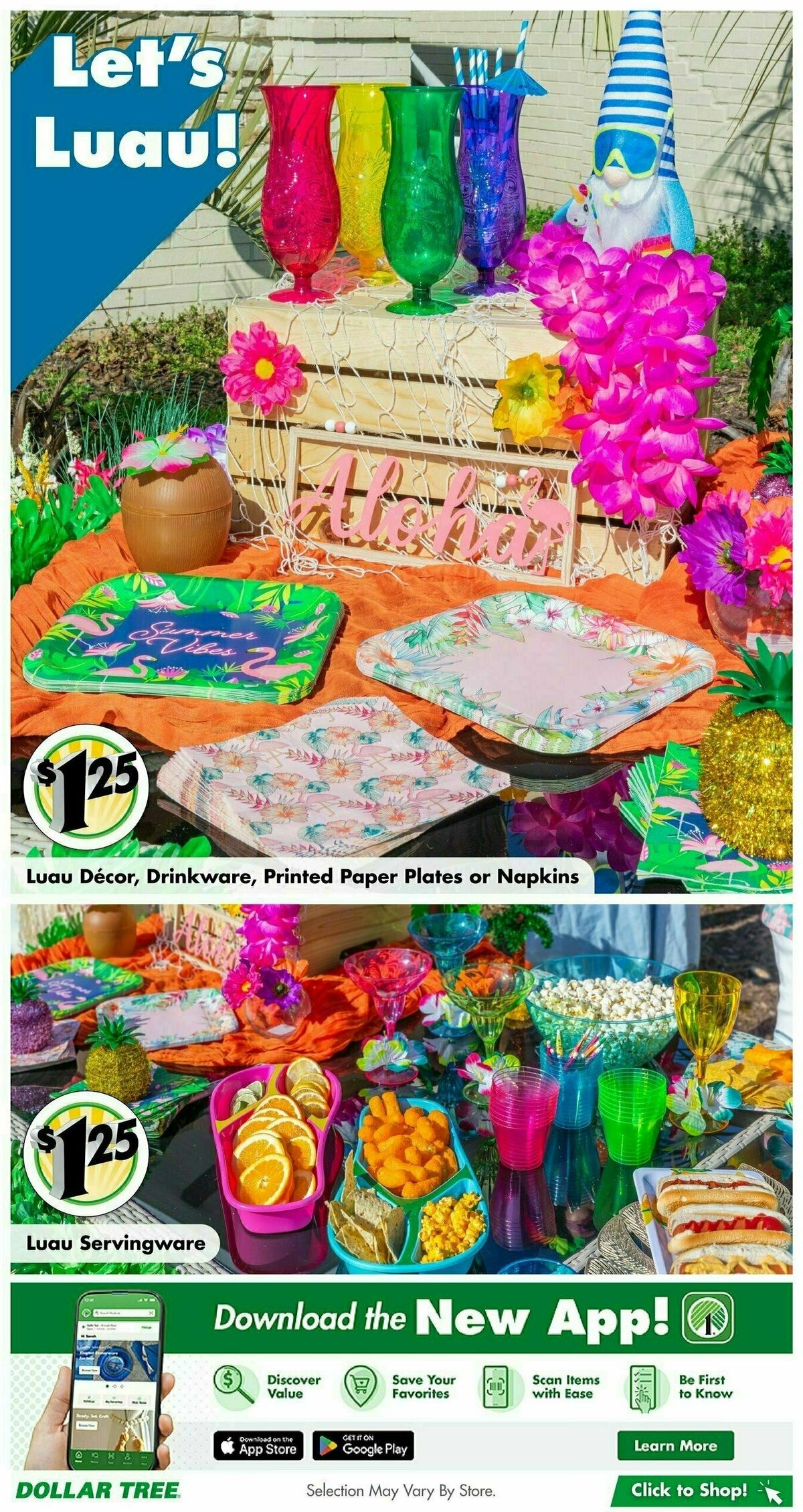 Dollar Tree Weekly Ad from April 21