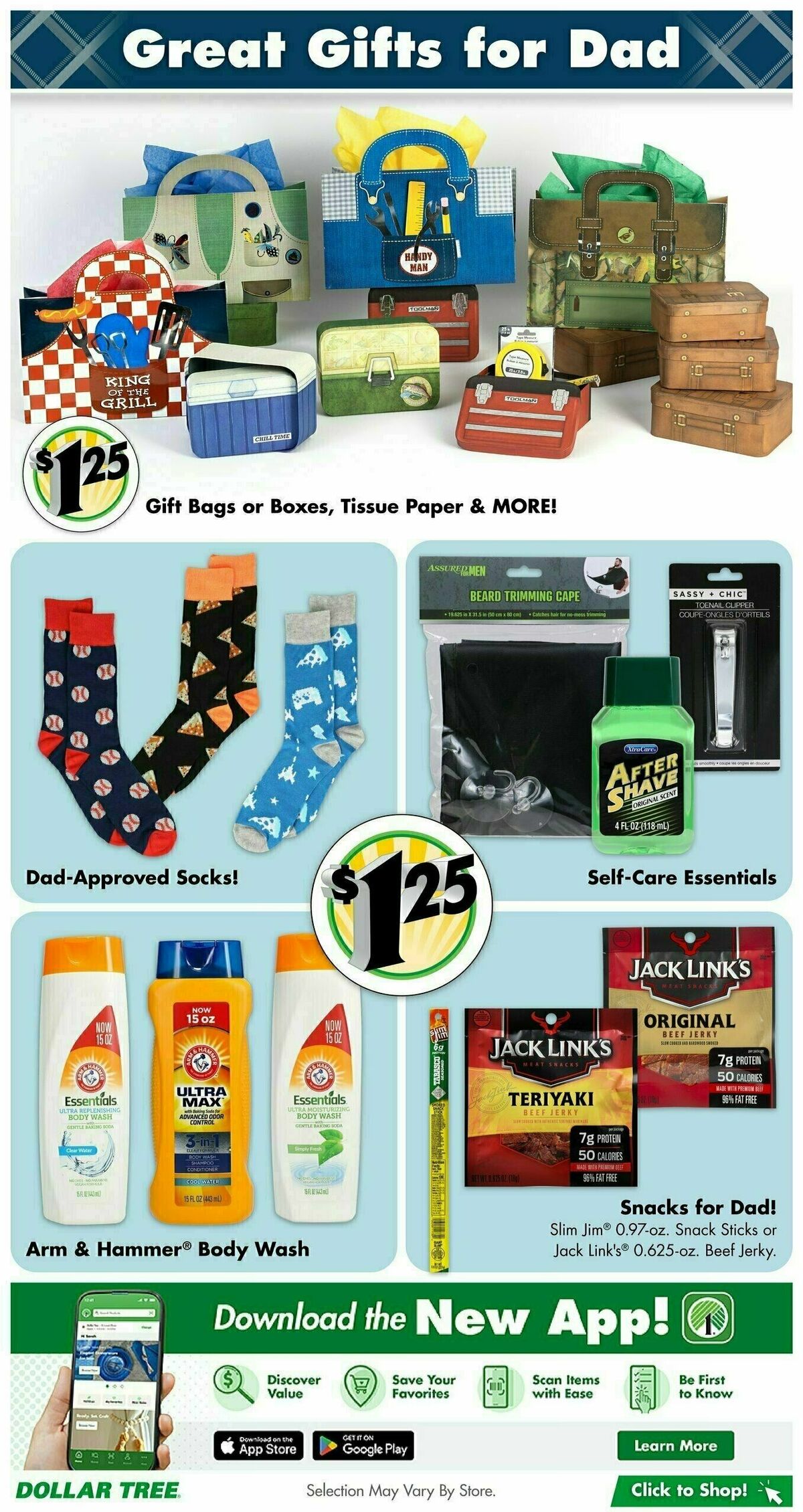 Dollar Tree Celebrate Dad! Weekly Ad from May 28