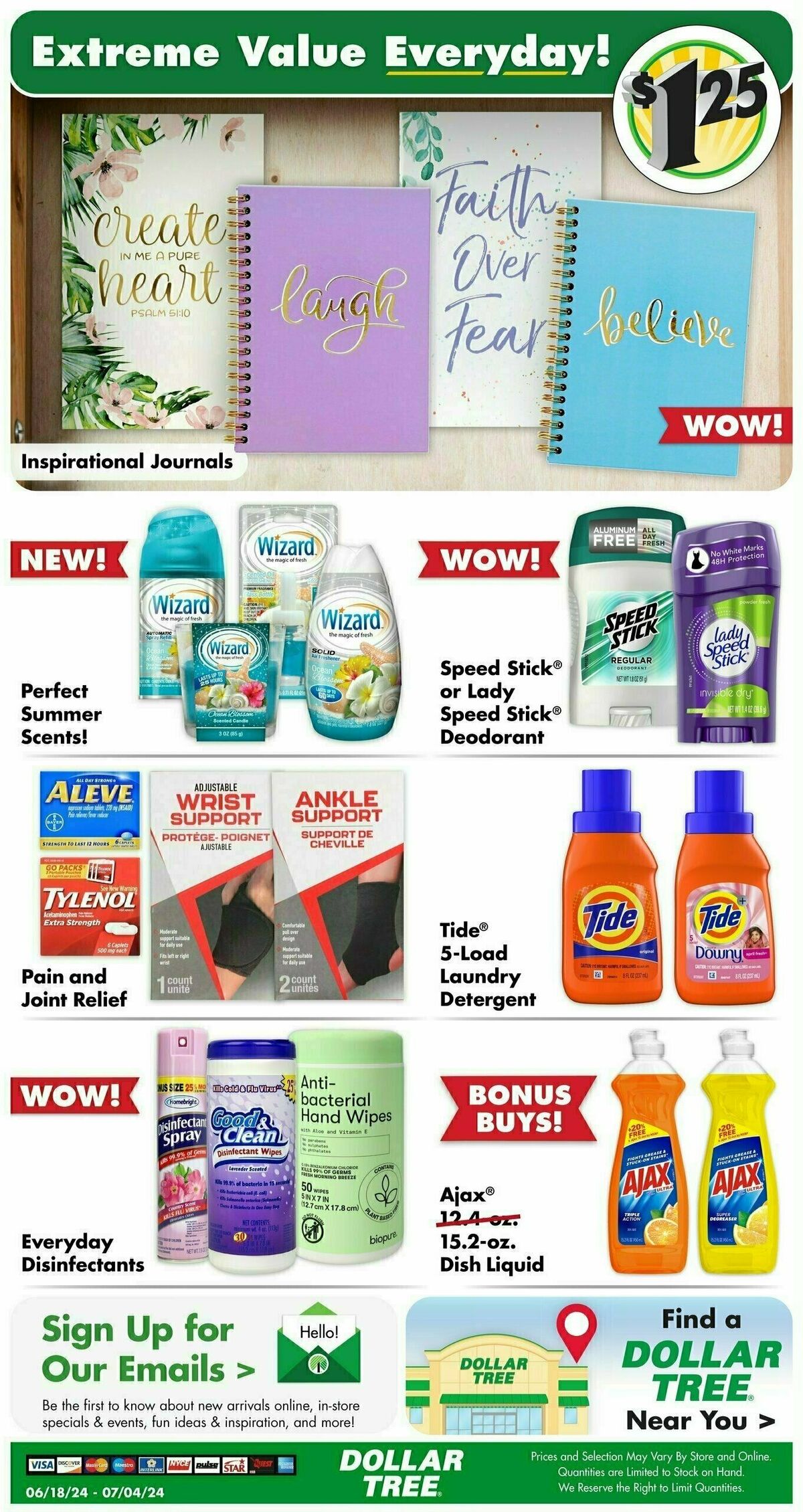 Dollar Tree Weekly Ad from June 18