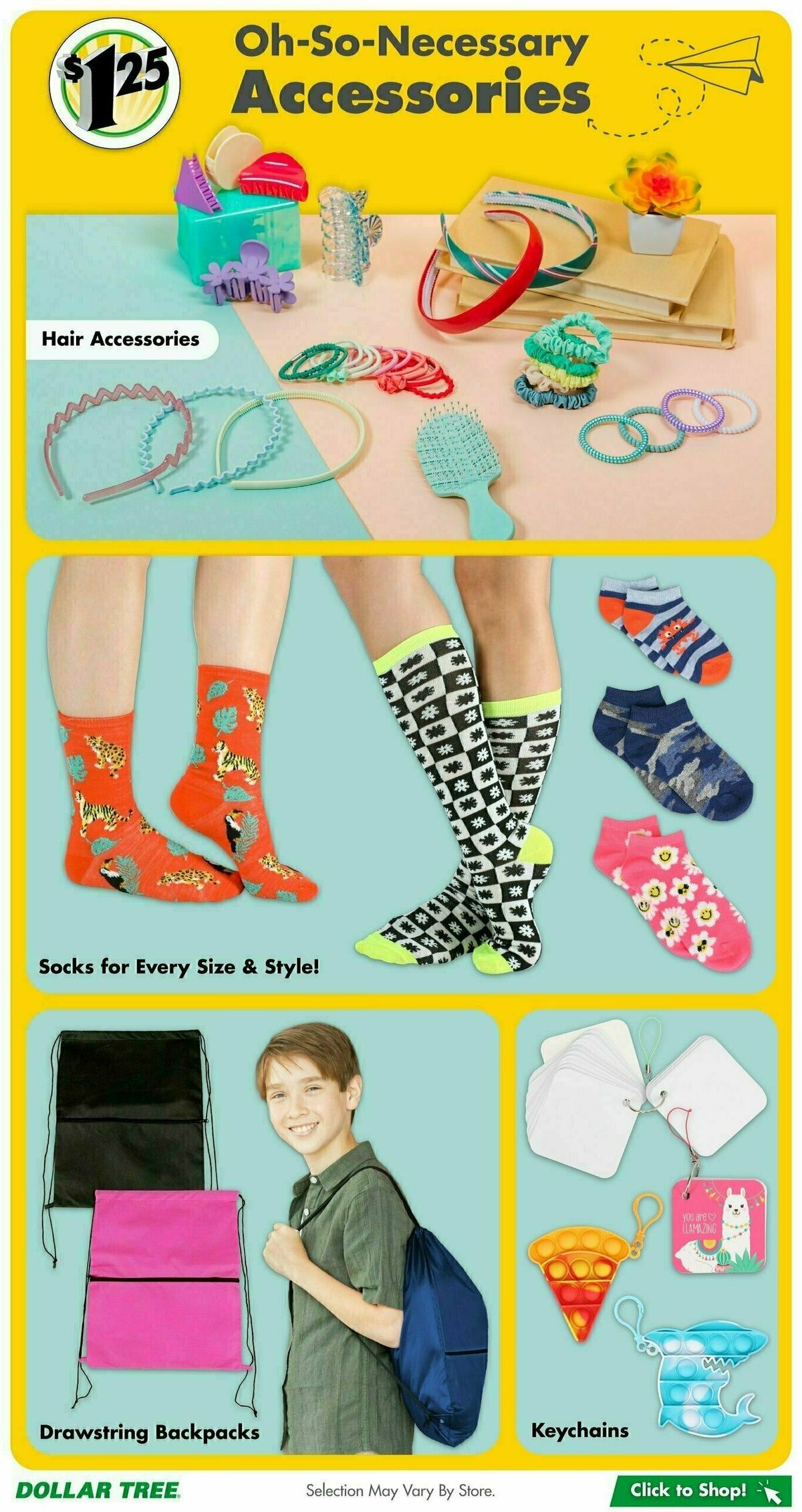 Dollar Tree Back to School Lookbook Weekly Ad from July 5