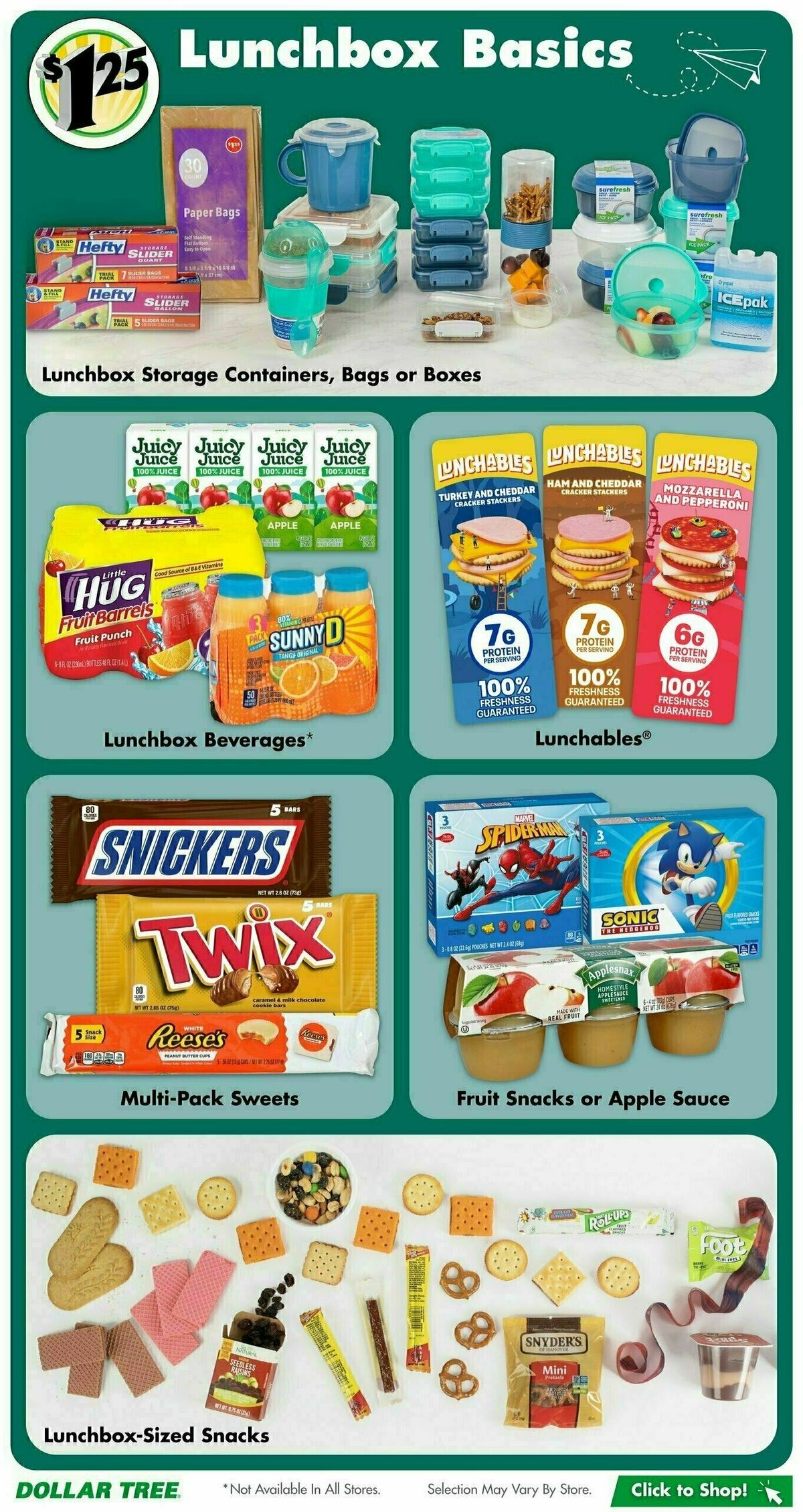 Dollar Tree Back to School Lookbook Weekly Ad from July 5