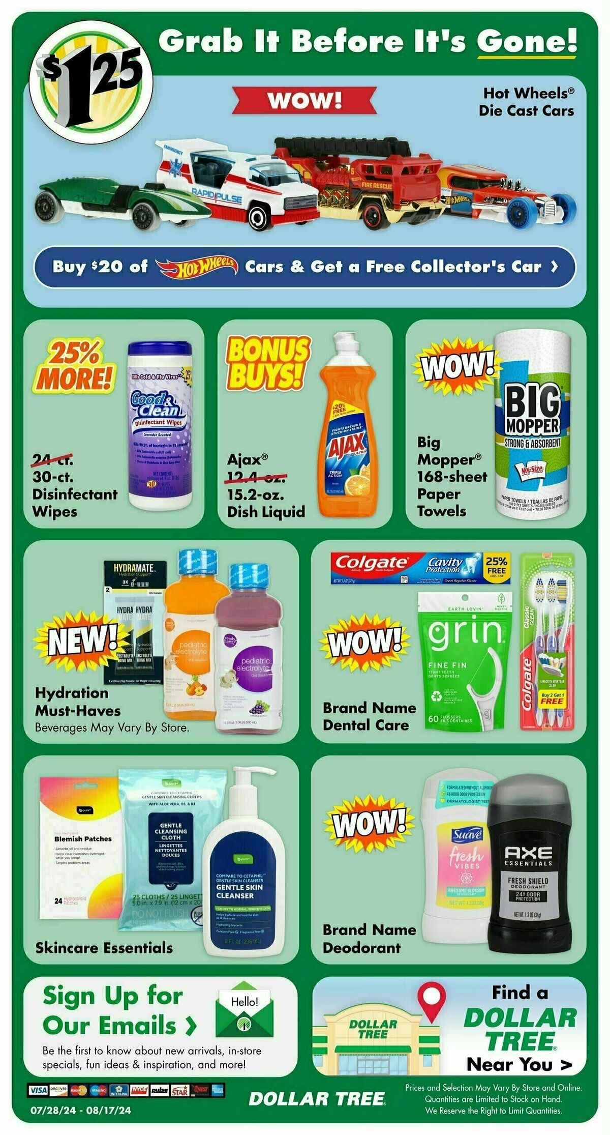 Dollar Tree Weekly Ad from July 28