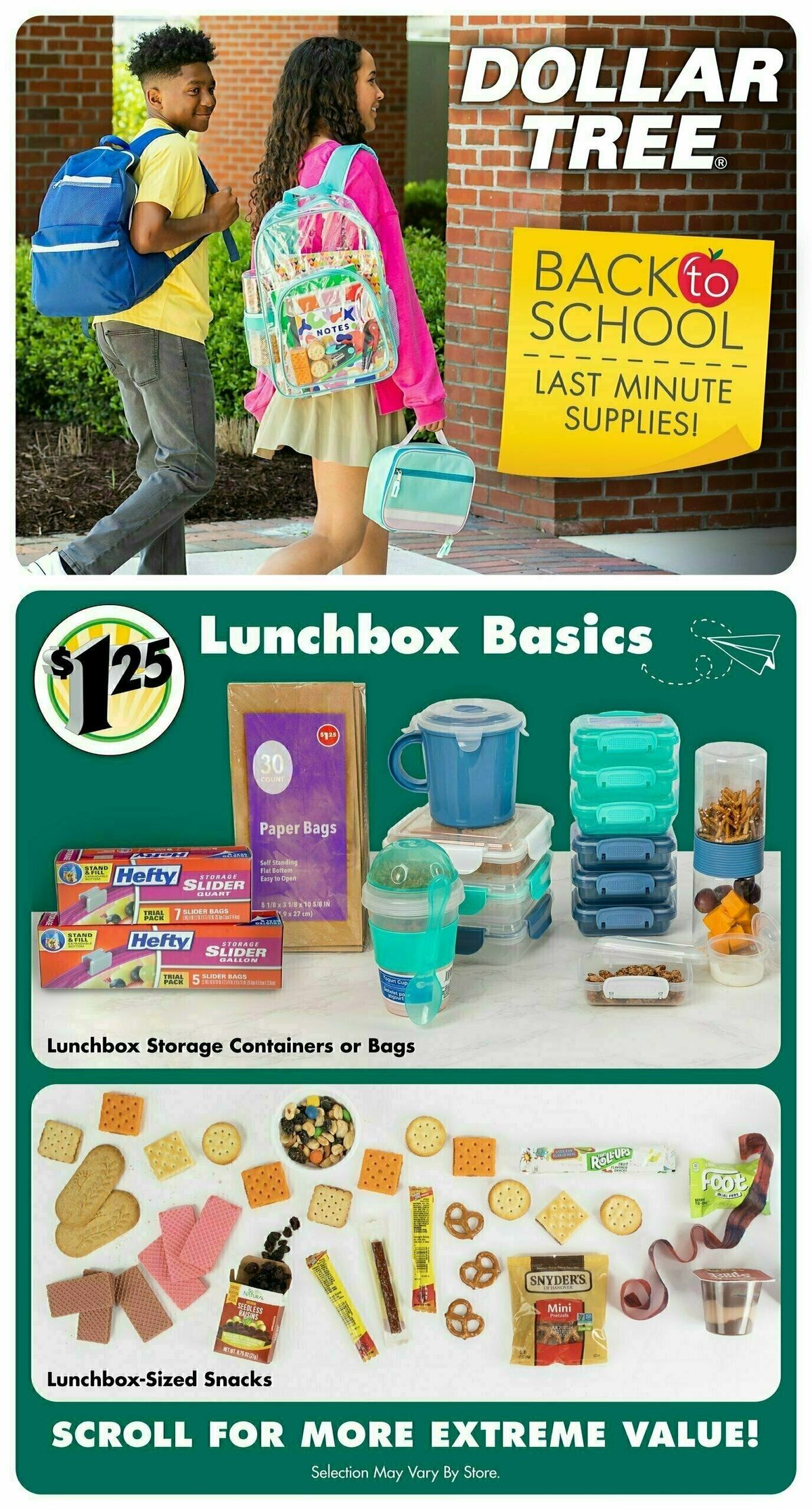 Dollar Tree Weekly Ad from August 18