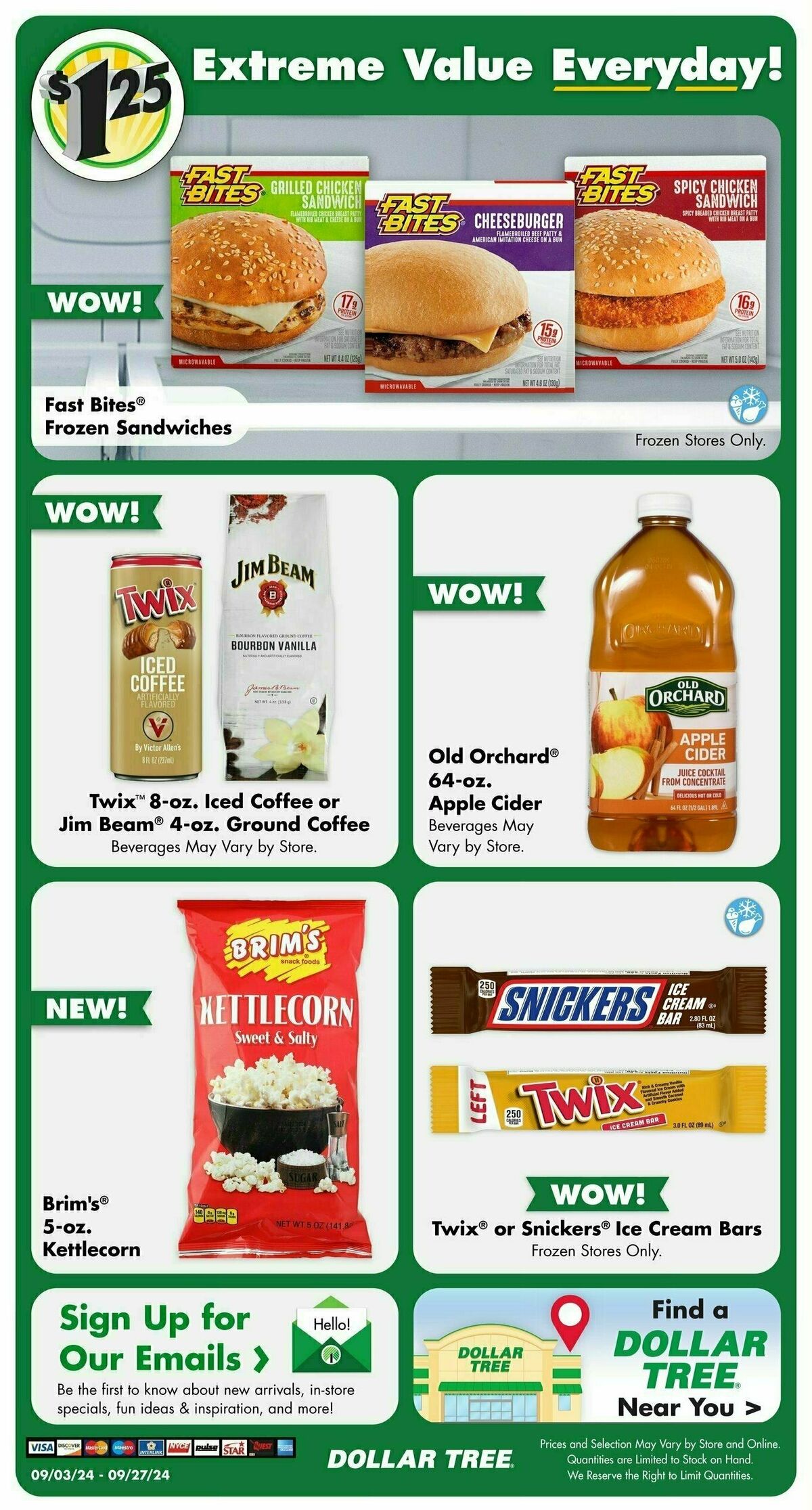 Dollar Tree Harvest & Halloween Lookbook 2024 Weekly Ad from September 3