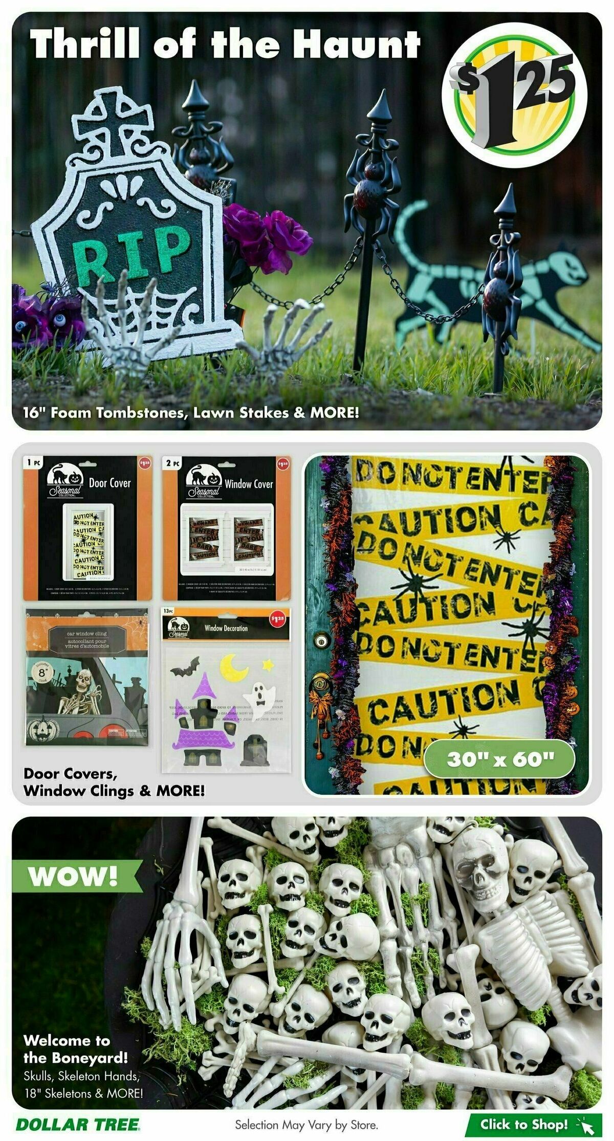 Dollar Tree Harvest & Halloween Lookbook 2024 Weekly Ad from September 3