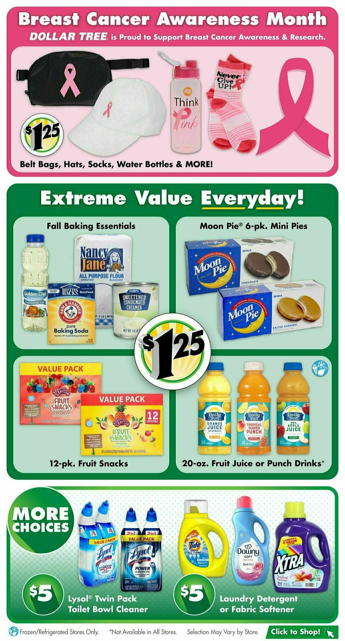 Dollar Tree Weekly Ad from September 28