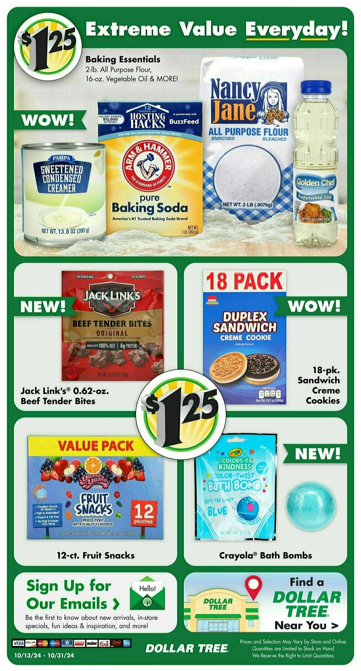 Dollar Tree Weekly Ad from October 13