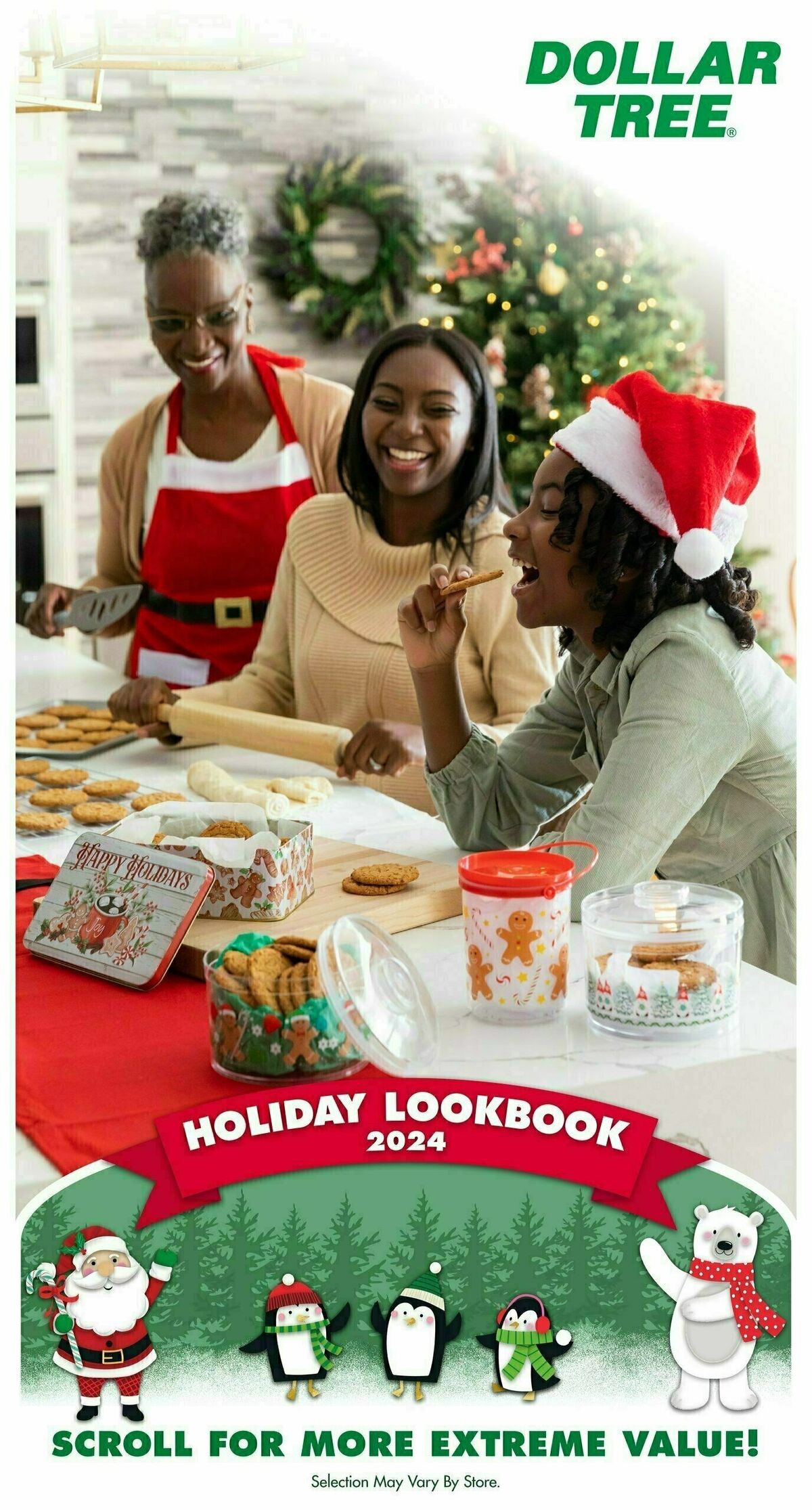 Dollar Tree Holiday Lookbook Weekly Ad from November 1