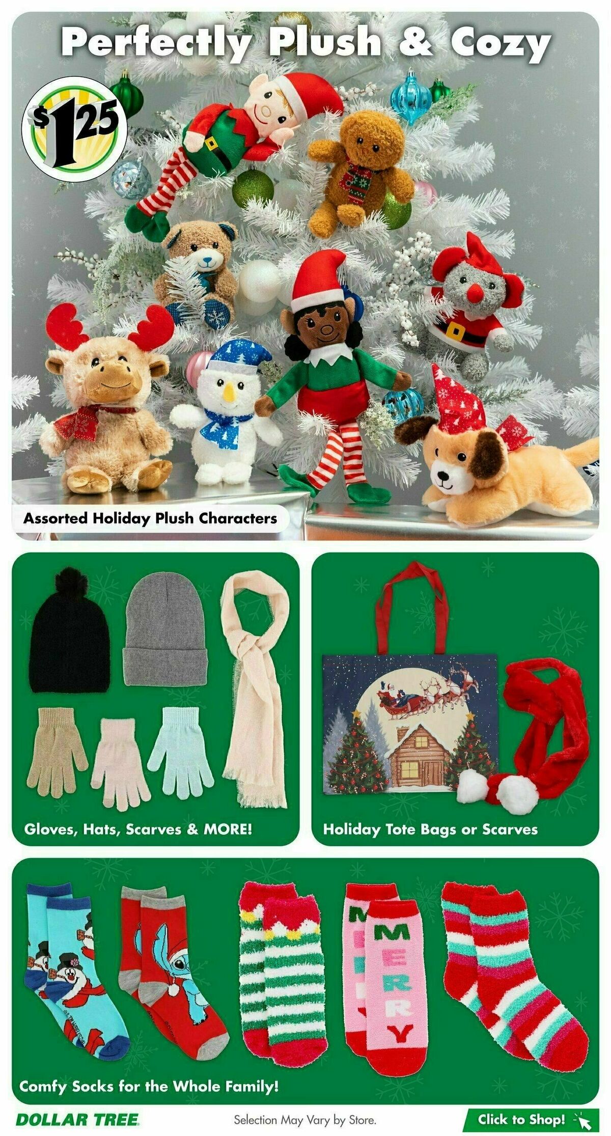 Dollar Tree Holiday Lookbook Weekly Ad from November 1