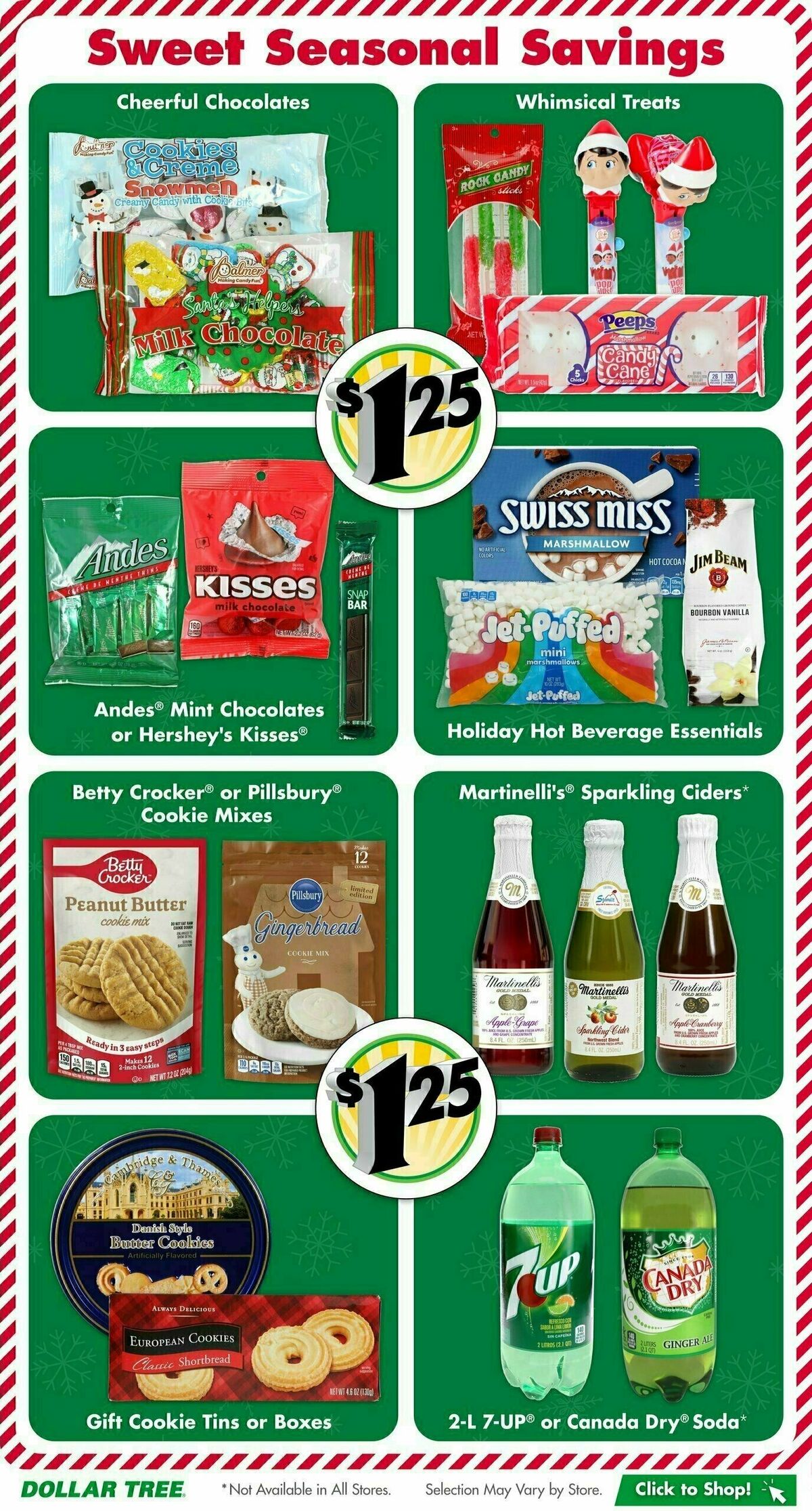 Dollar Tree Holiday Lookbook Weekly Ad from November 1