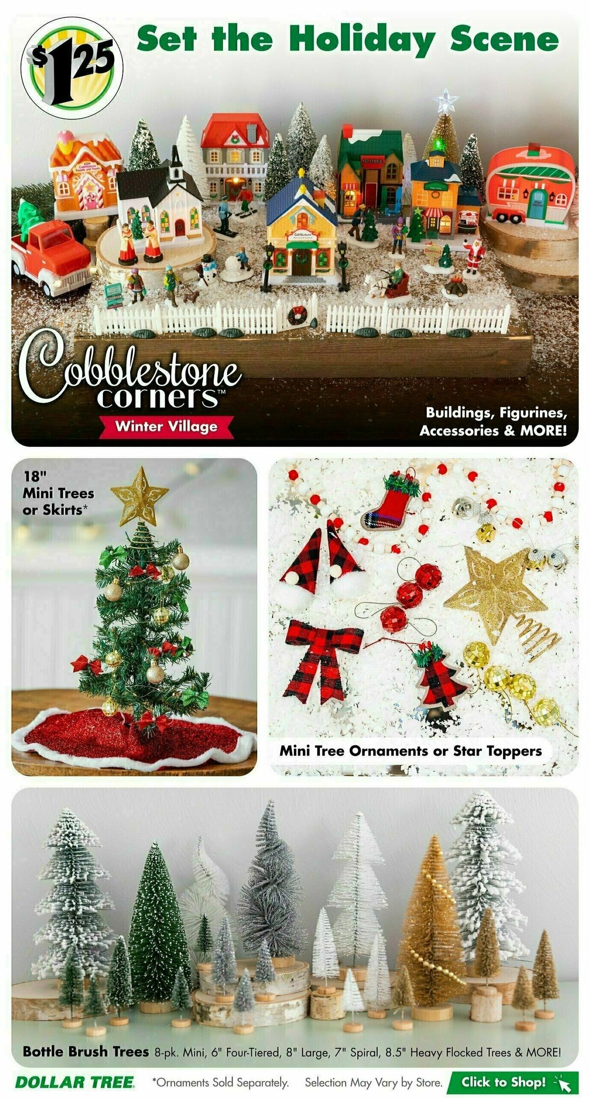 Dollar Tree Holiday Lookbook Weekly Ad from November 1