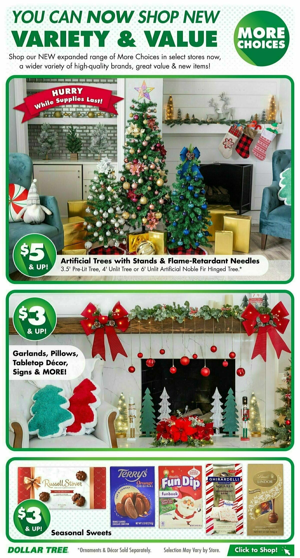 Dollar Tree Holiday Lookbook Weekly Ad from November 1