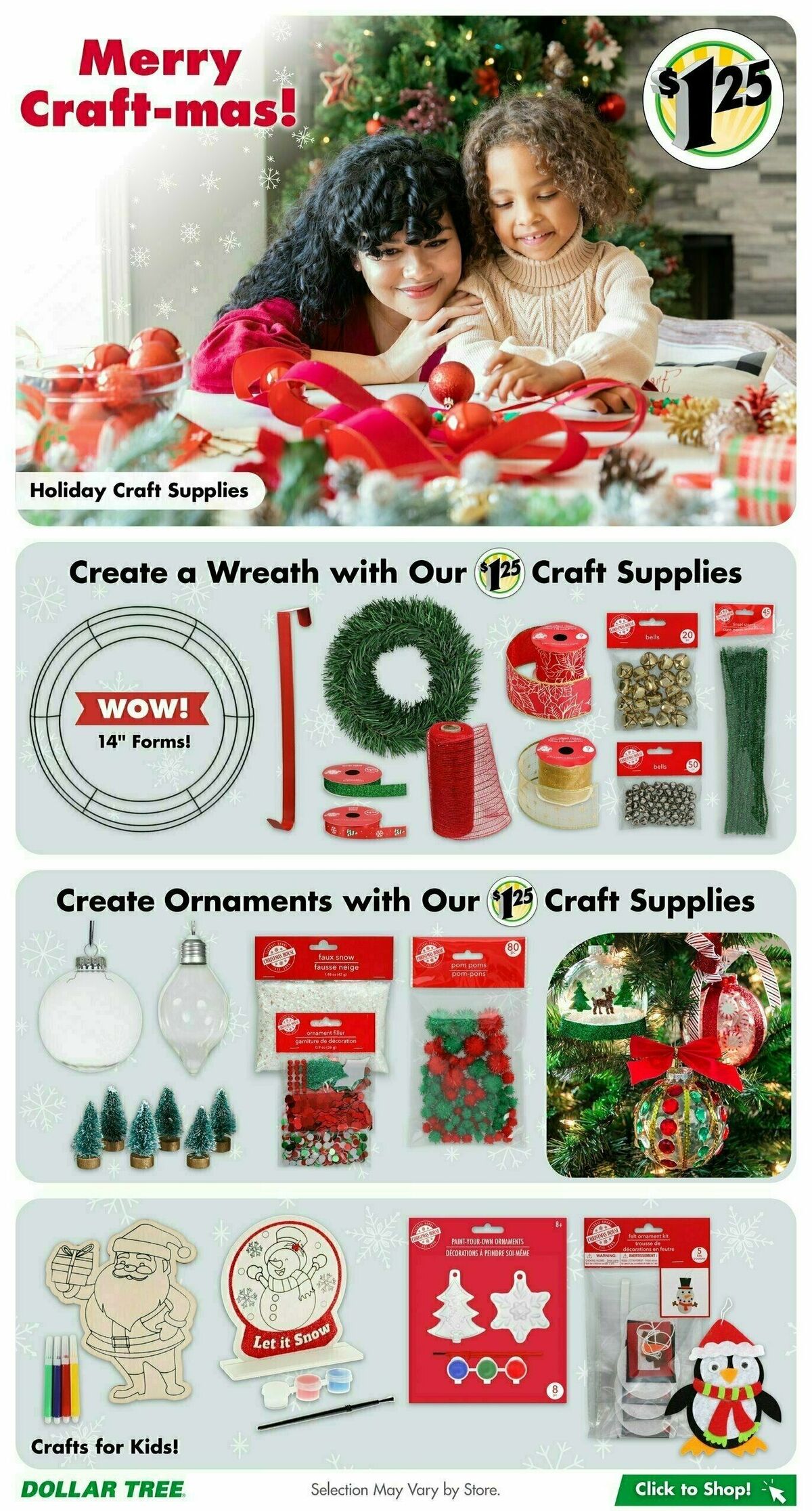 Dollar Tree Holiday Lookbook Weekly Ad from November 1