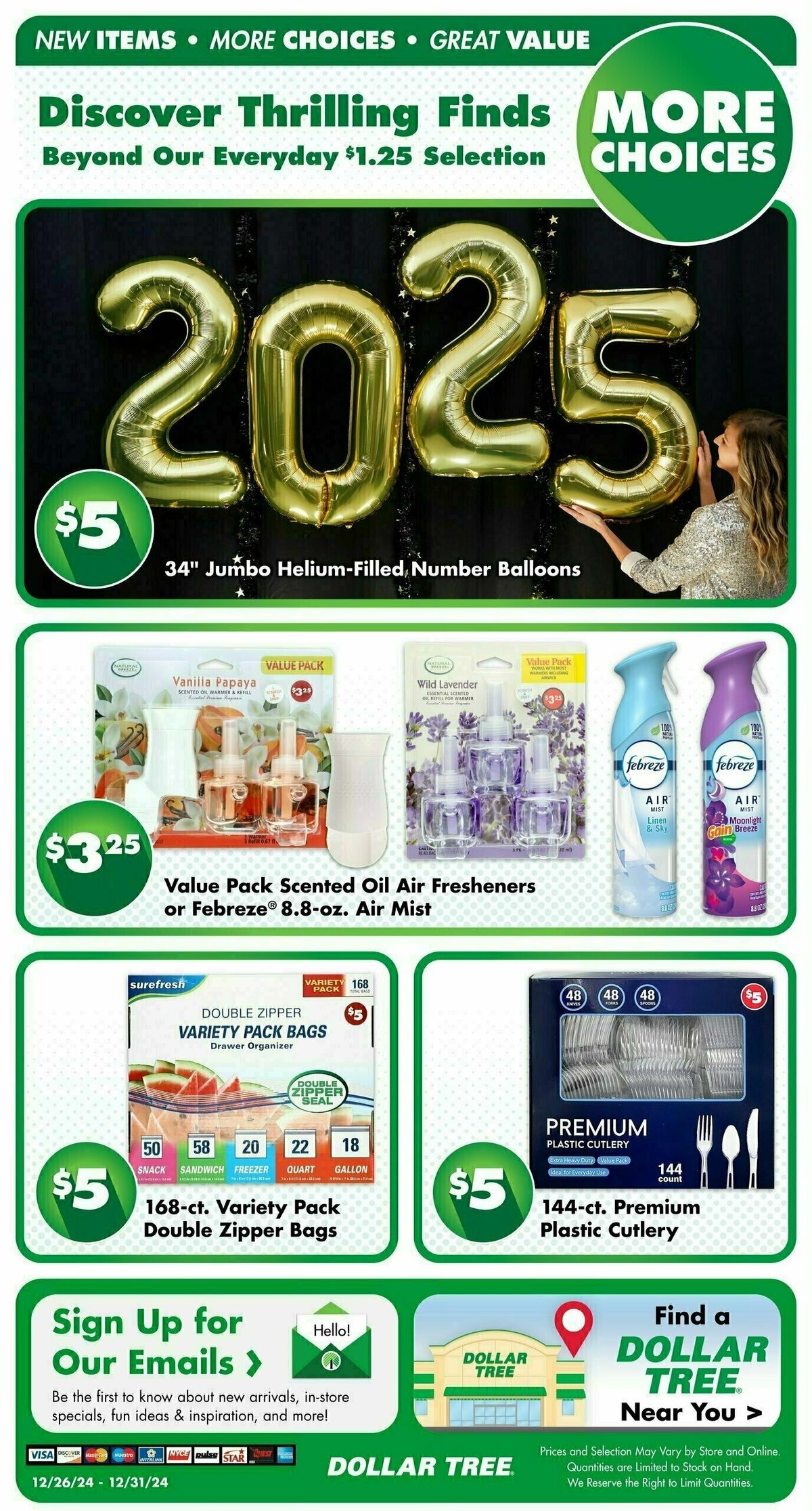 Dollar Tree Weekly Ad from December 26