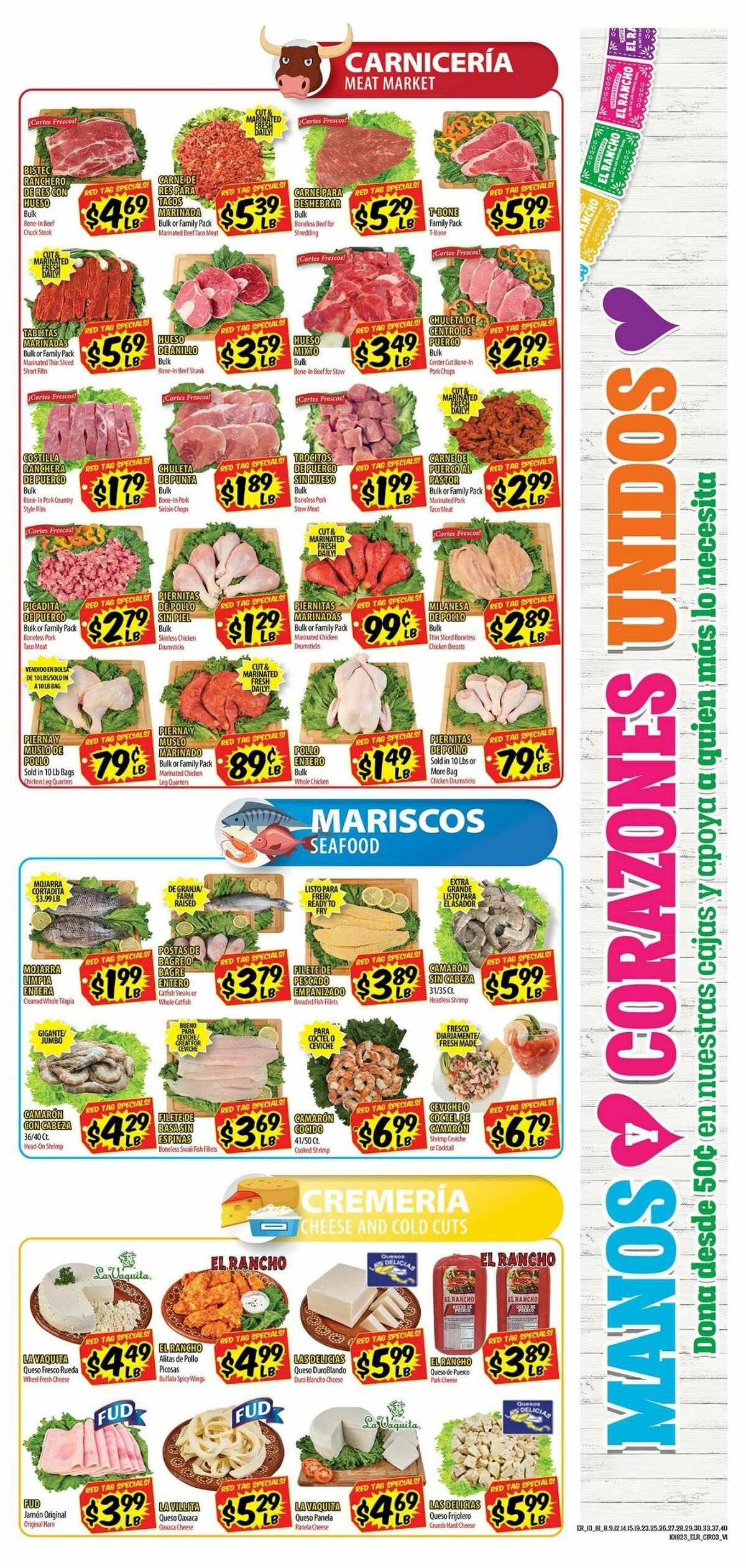 El Rancho Weekly Ad from October 18