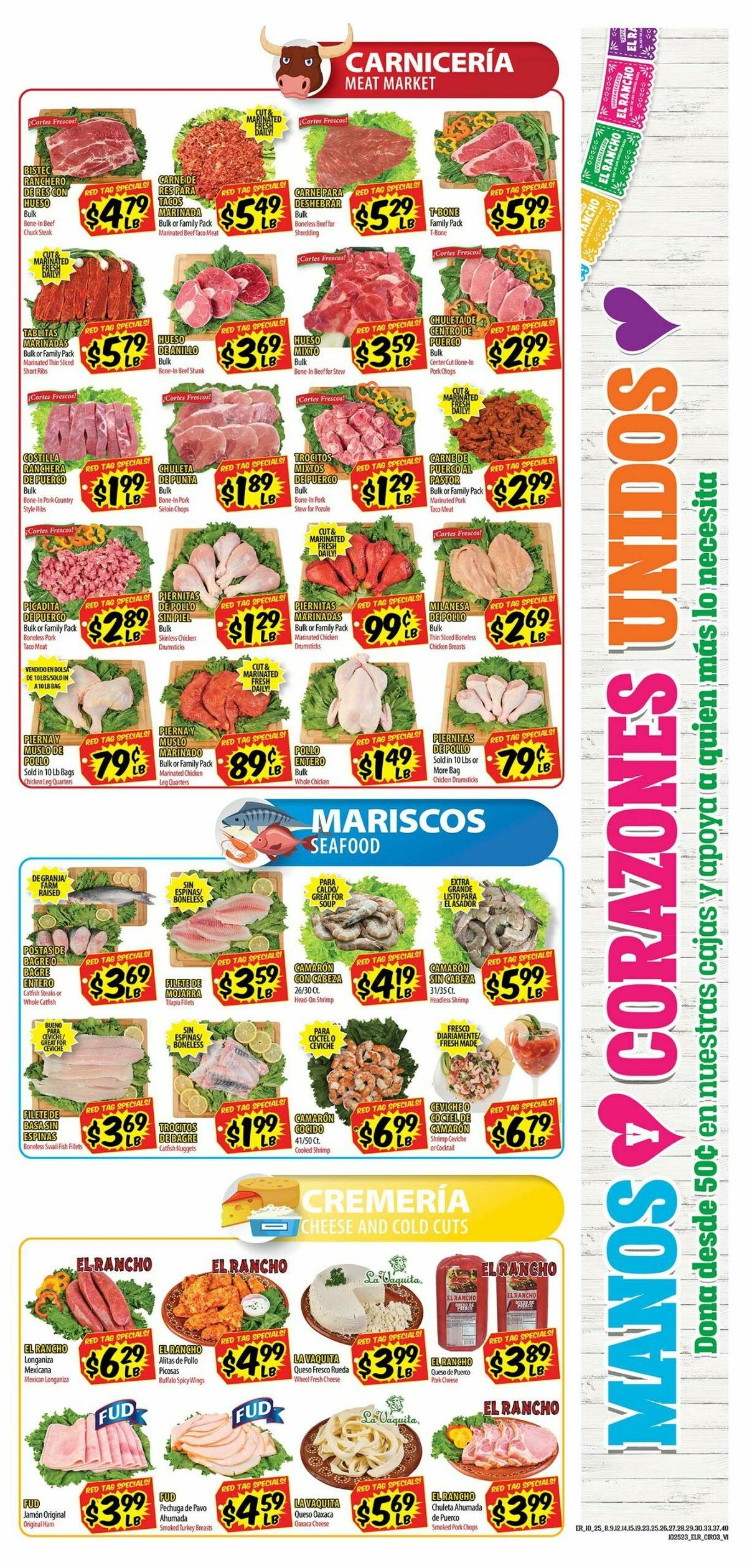 El Rancho Weekly Ad from October 25