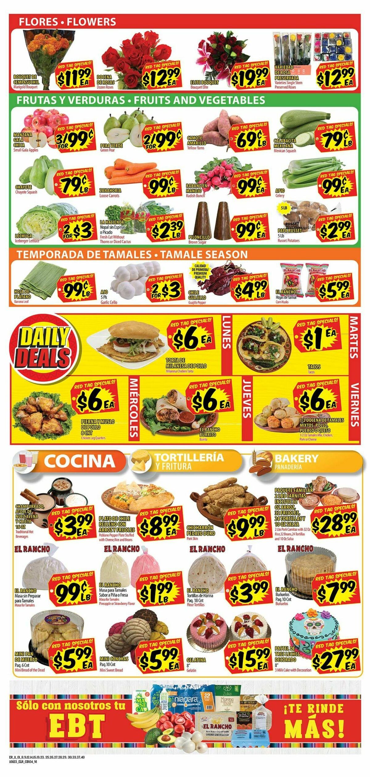 El Rancho Weekly Ad from November 1