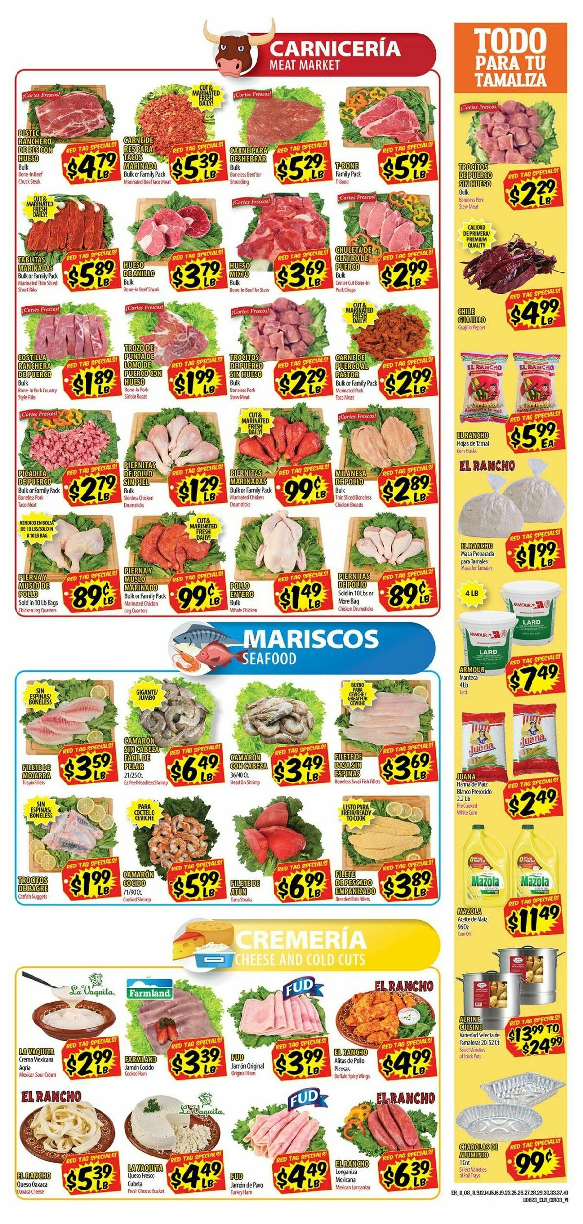 El Rancho Weekly Ad from November 8