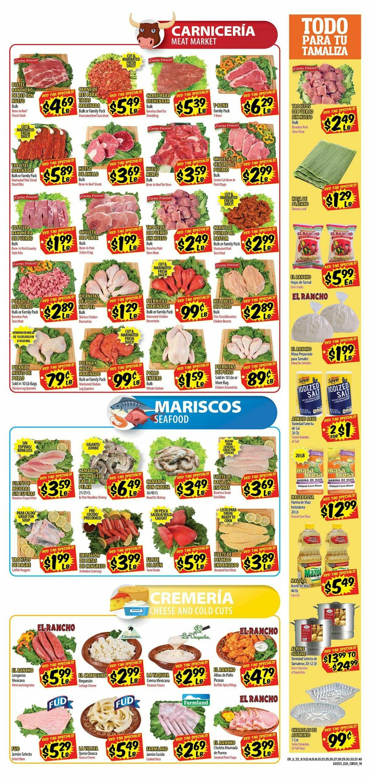 El Rancho Weekly Ad from November 22