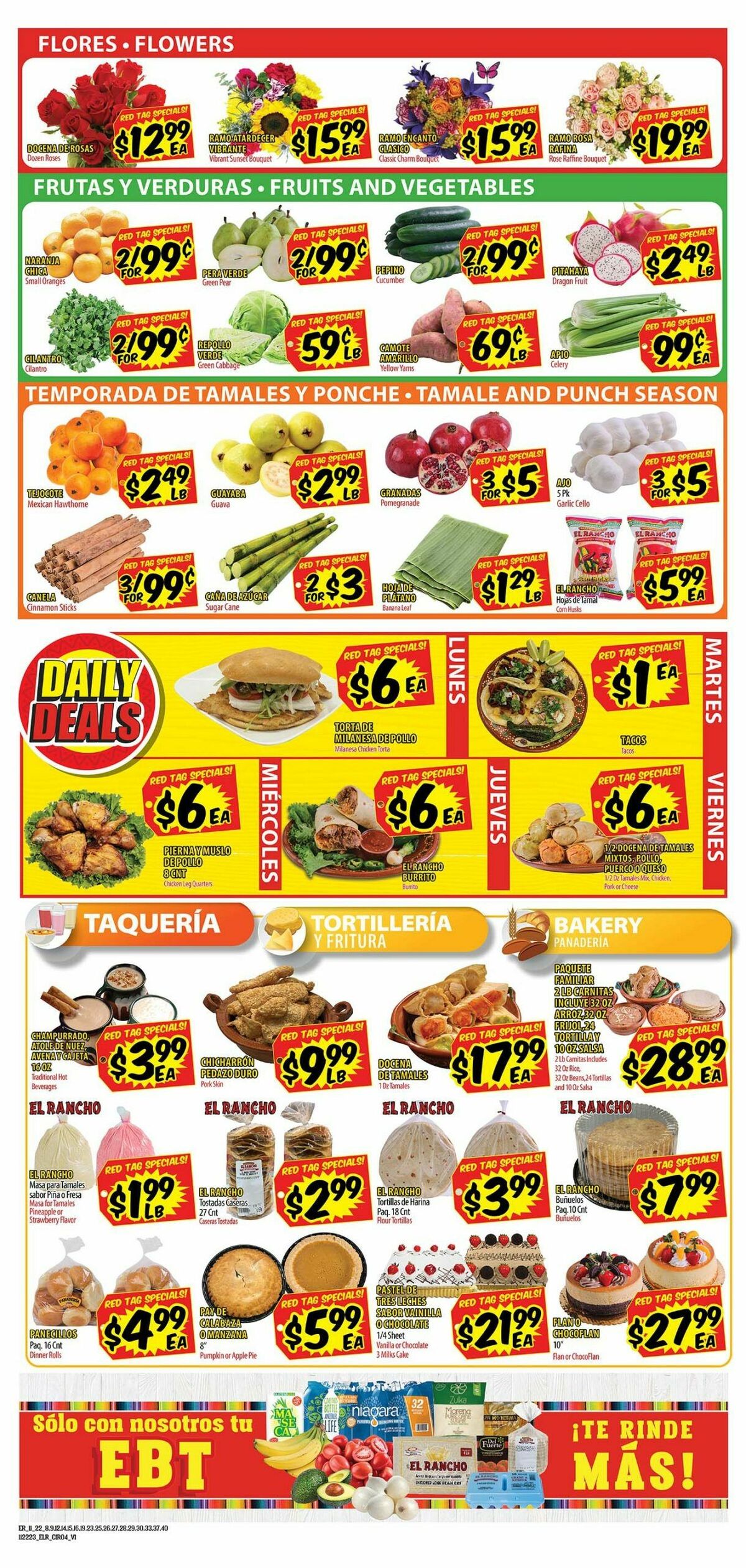 El Rancho Weekly Ad from November 22