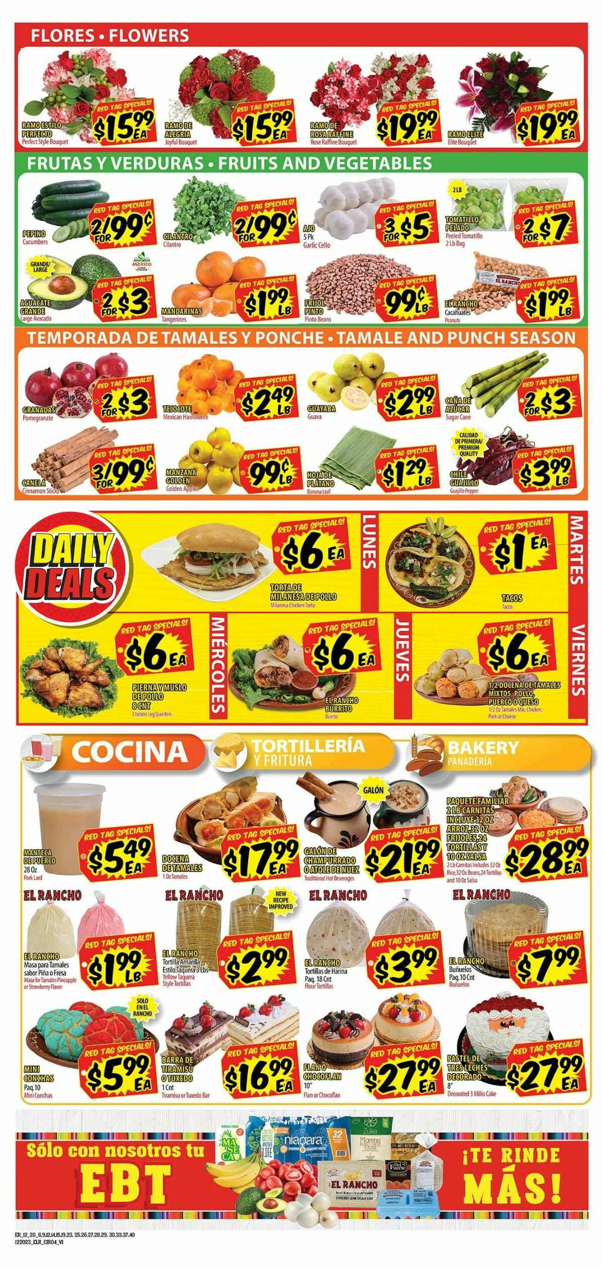 El Rancho Weekly Ad from December 20