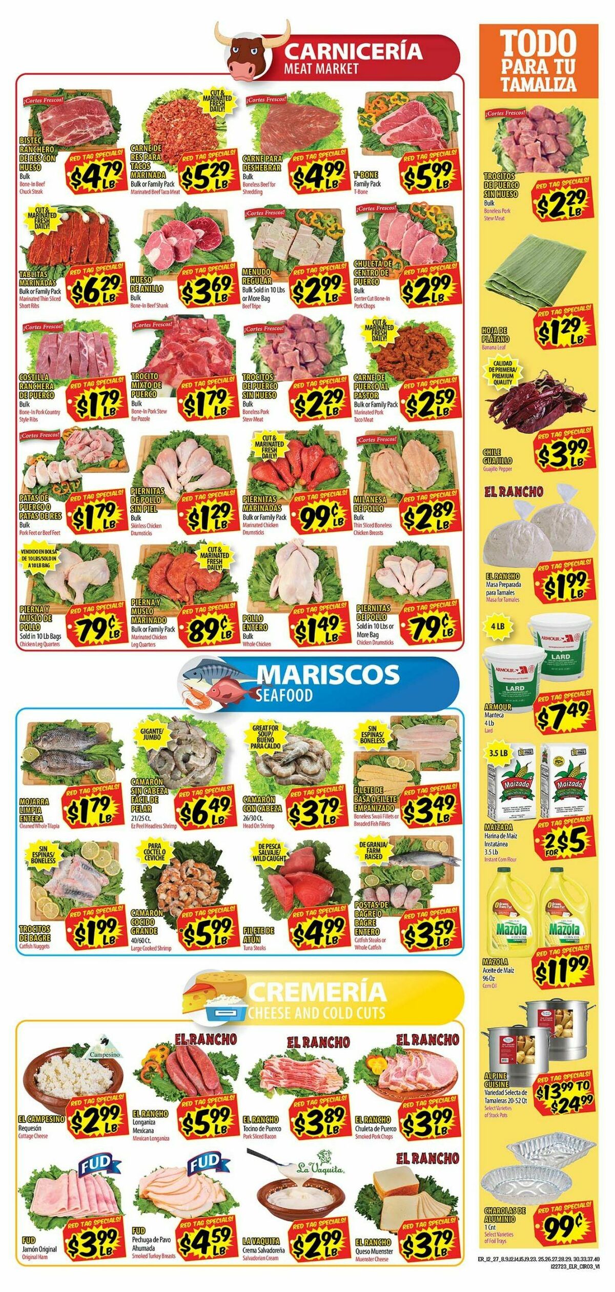 El Rancho Weekly Ad from December 27