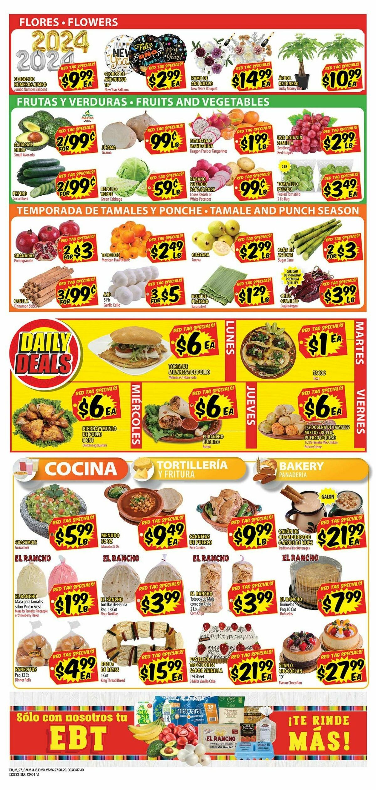 El Rancho Weekly Ad from December 27