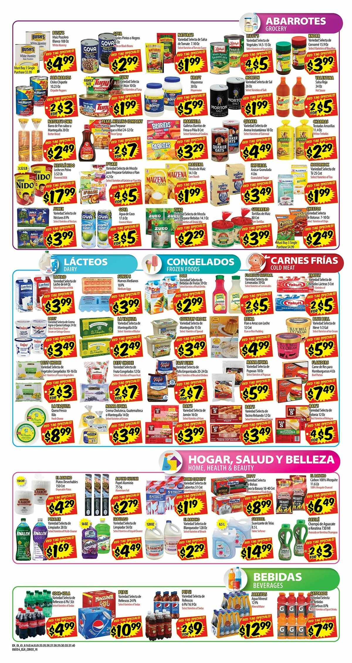 El Rancho Weekly Ad from January 10