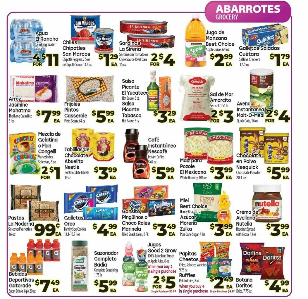 El Rancho Weekly Ad from January 31