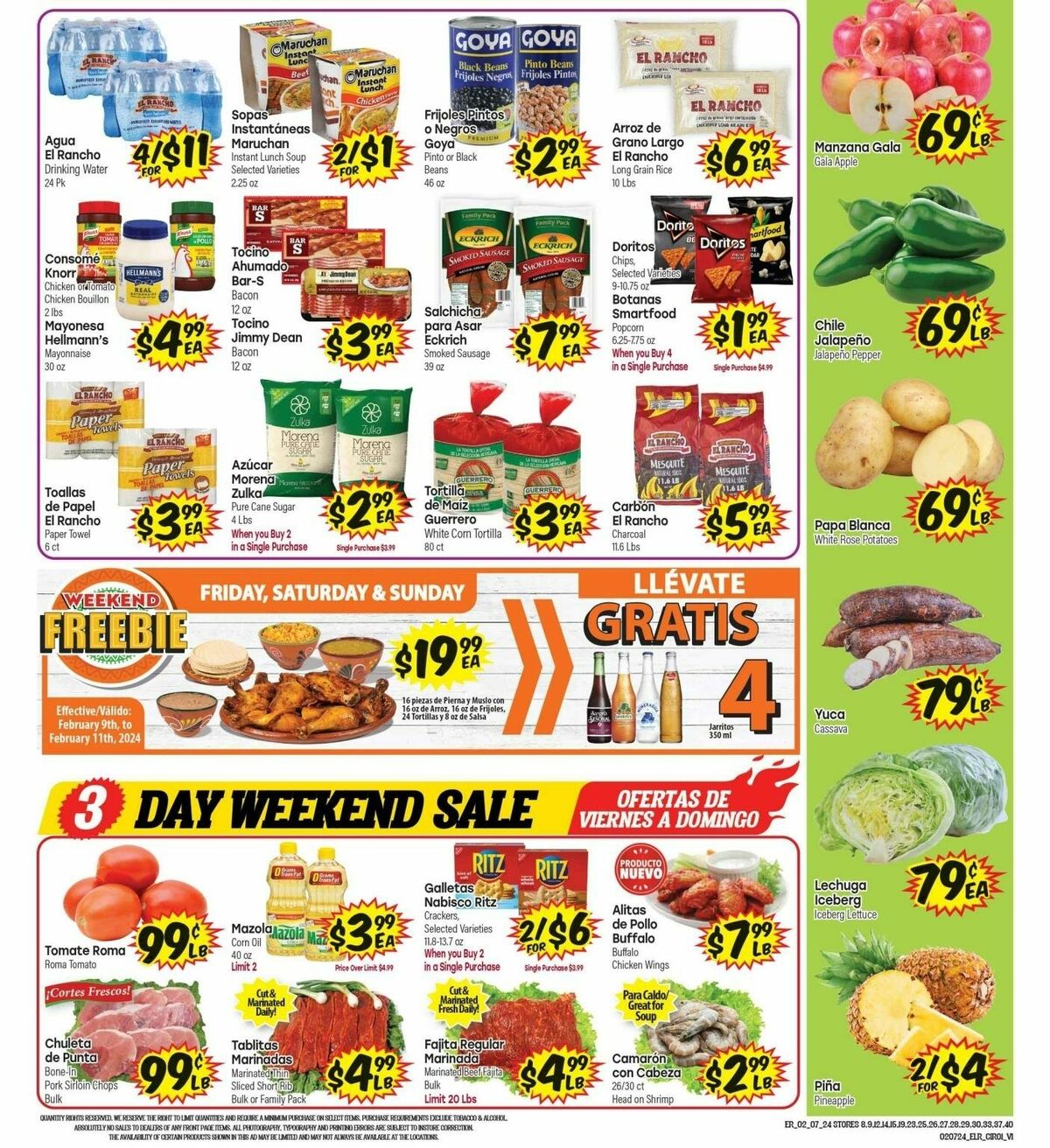 El Rancho Weekly Ad from February 7