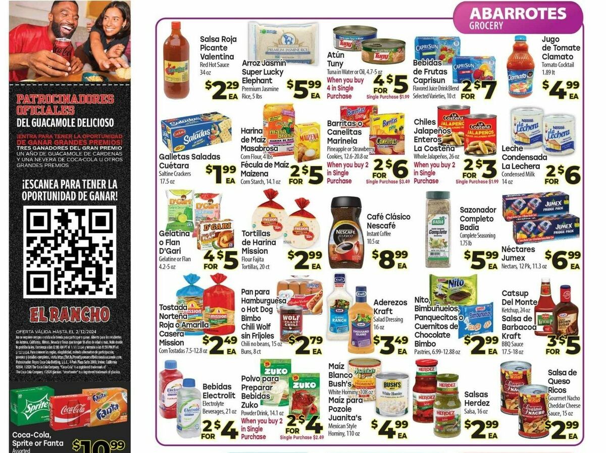 El Rancho Weekly Ad from February 7