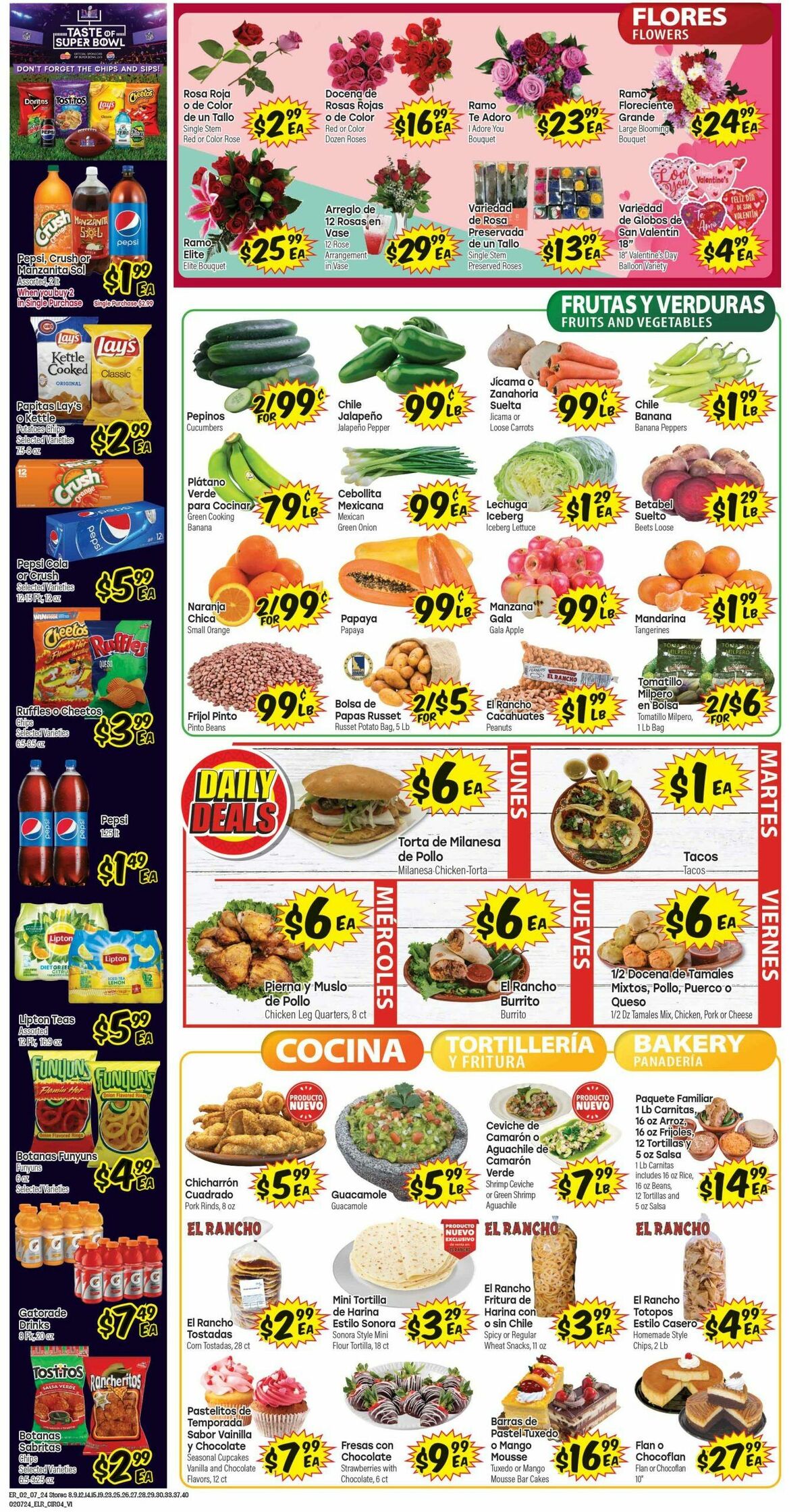 El Rancho Weekly Ad from February 7