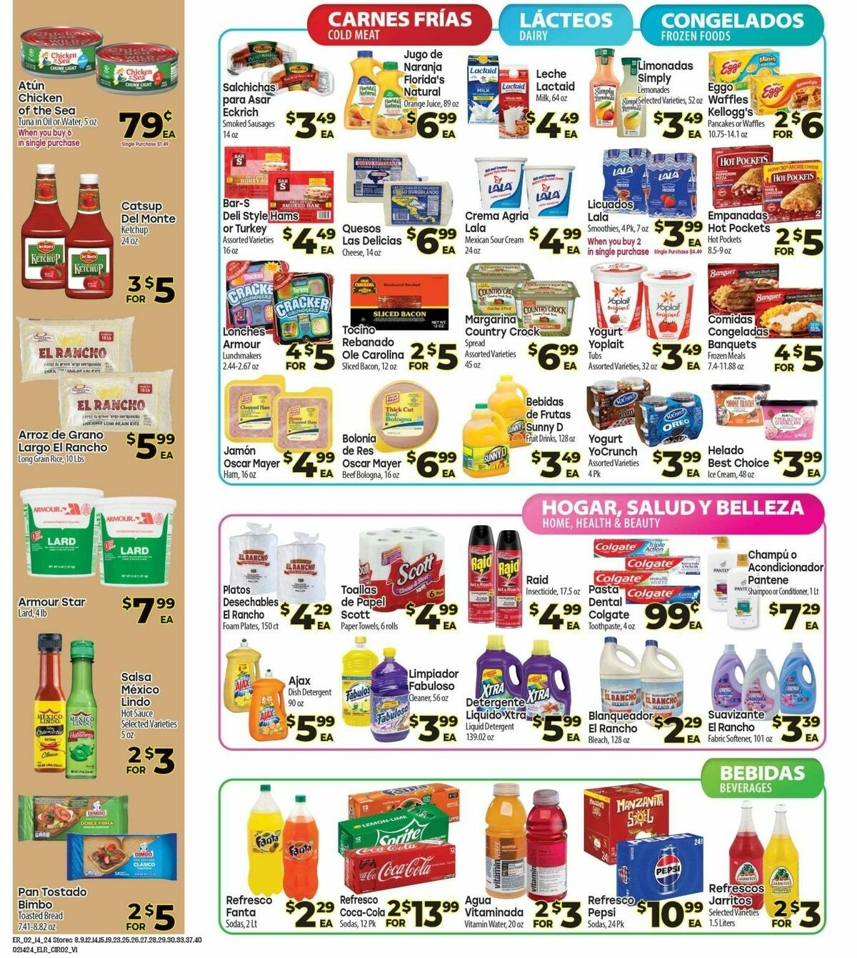 El Rancho Weekly Ad from February 14