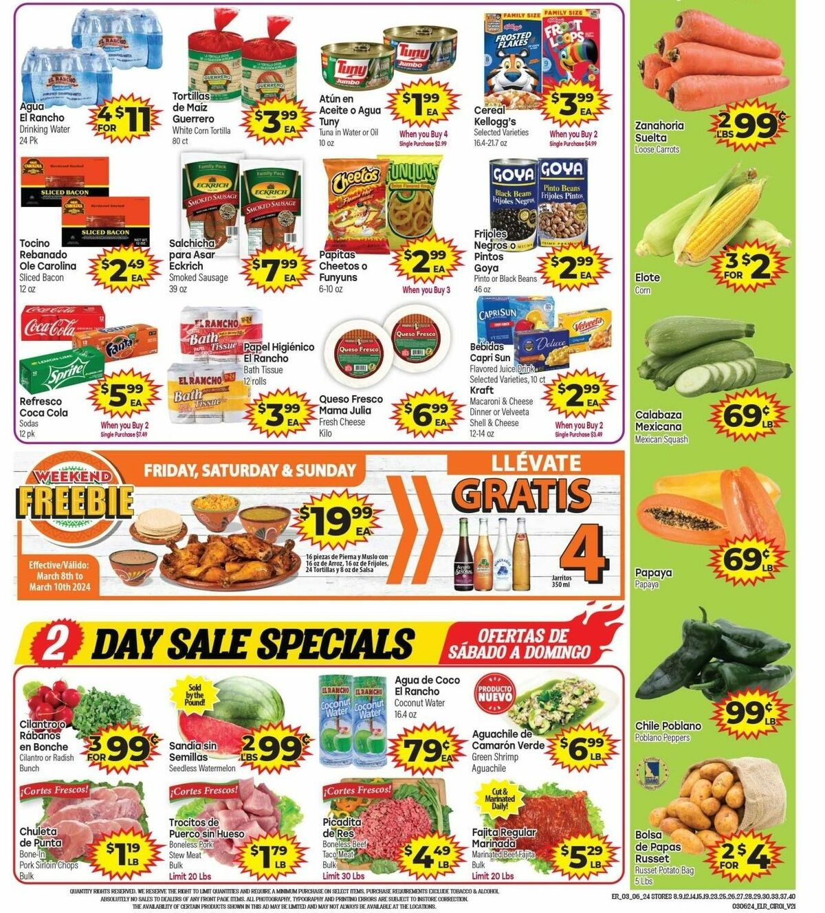 El Rancho Weekly Ad from March 6