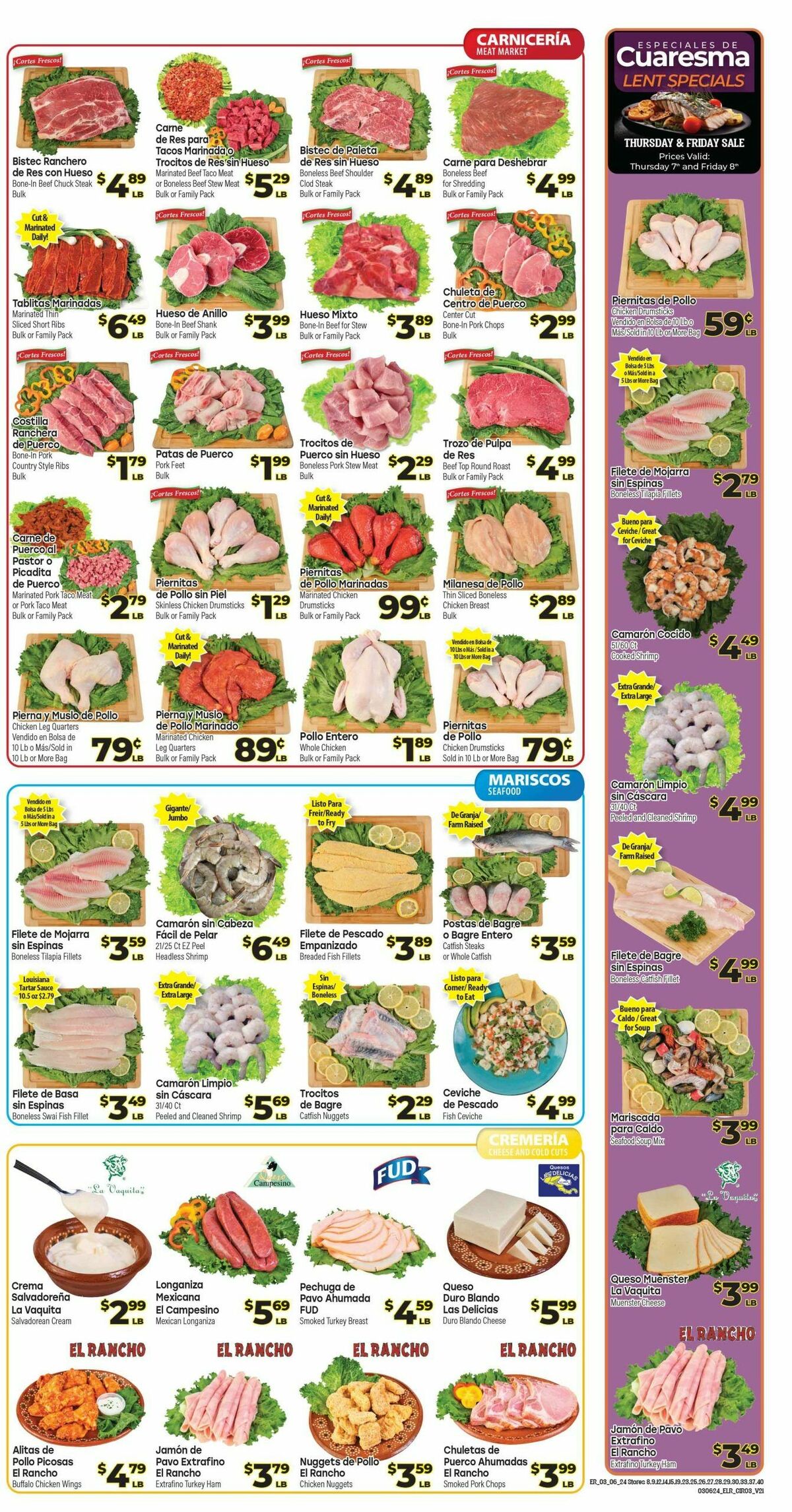 El Rancho Weekly Ad from March 6