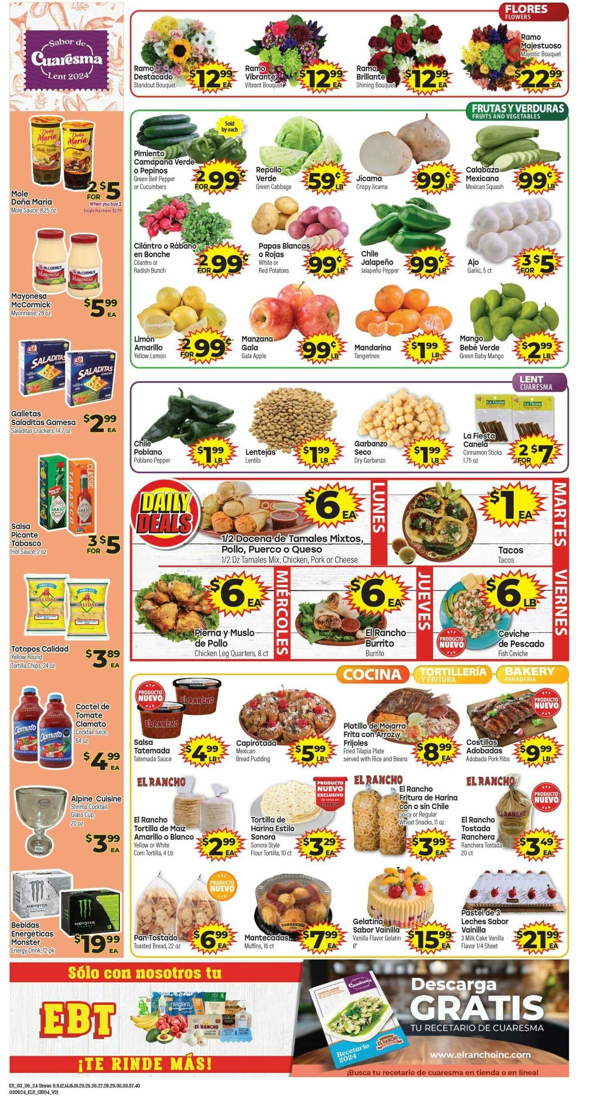 El Rancho Weekly Ad from March 6