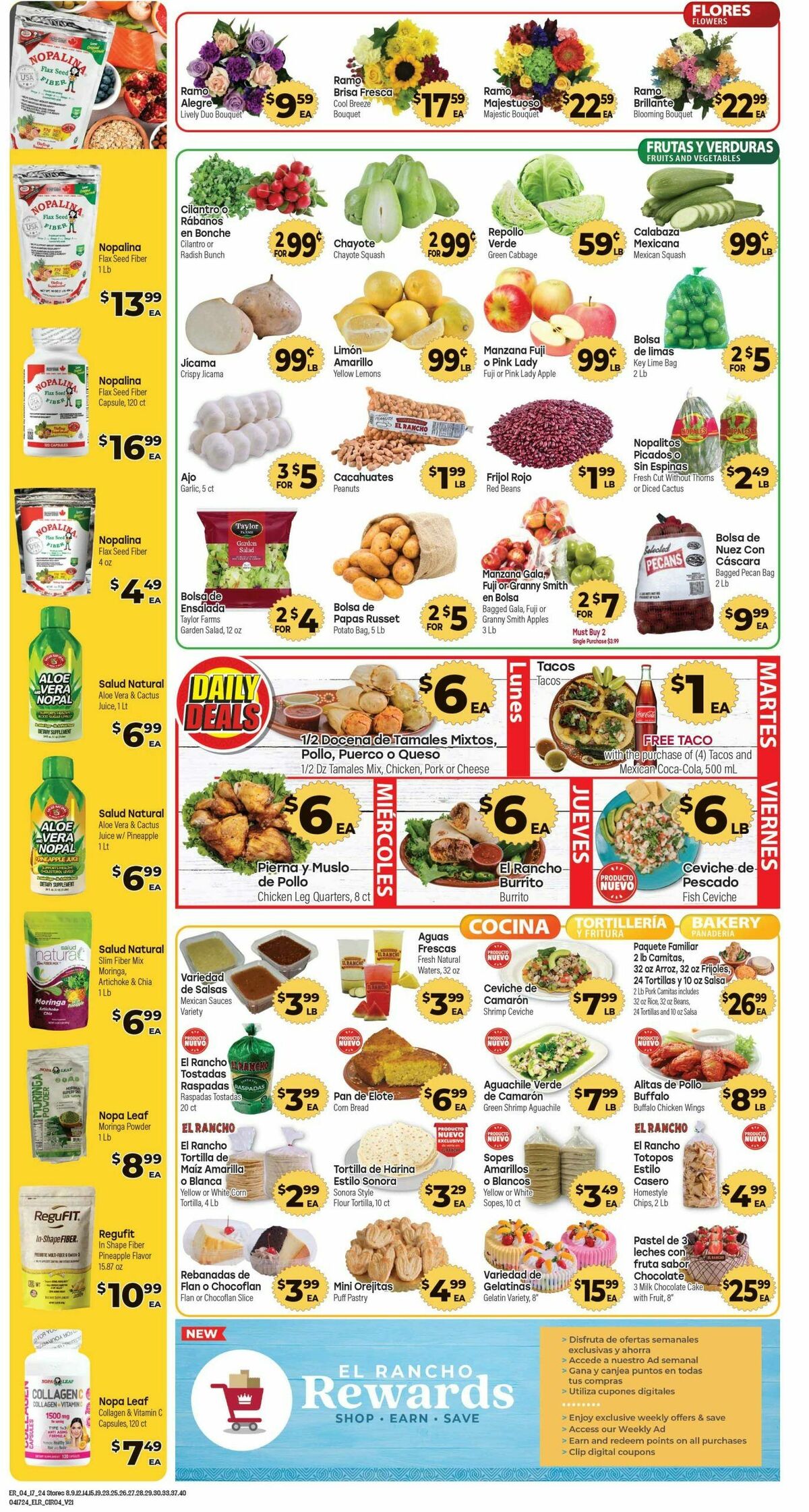 El Rancho Weekly Ad from April 17