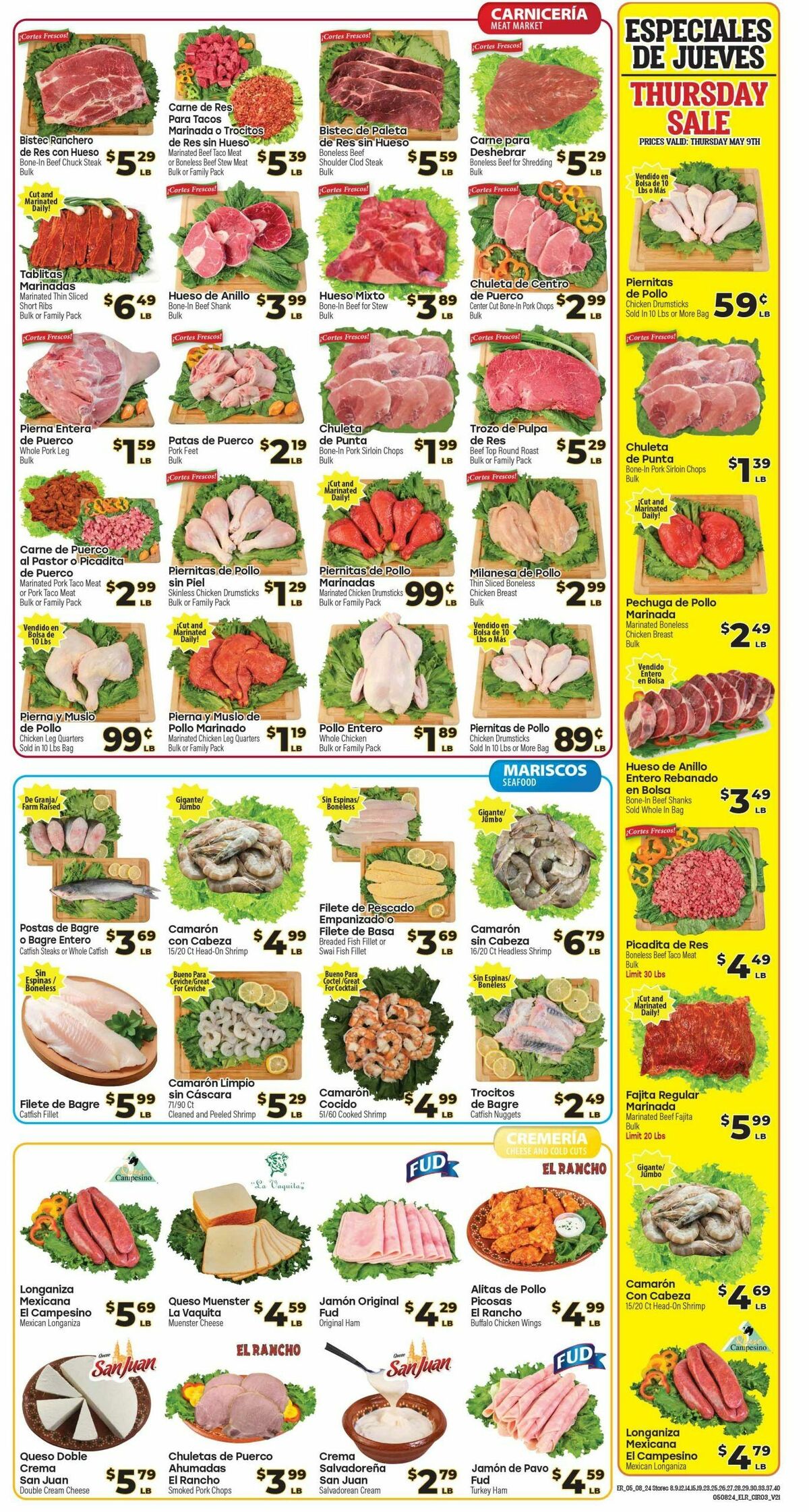 El Rancho Weekly Ad from May 8