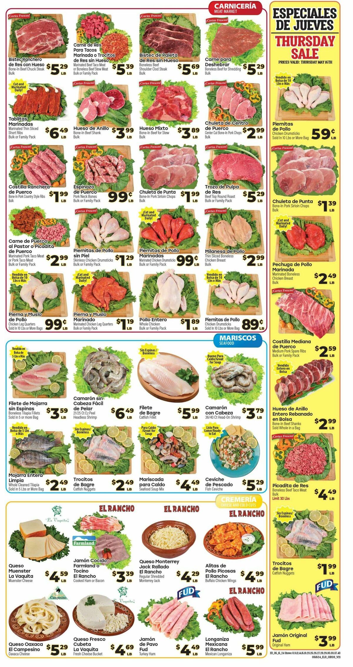 El Rancho Weekly Ad from May 15